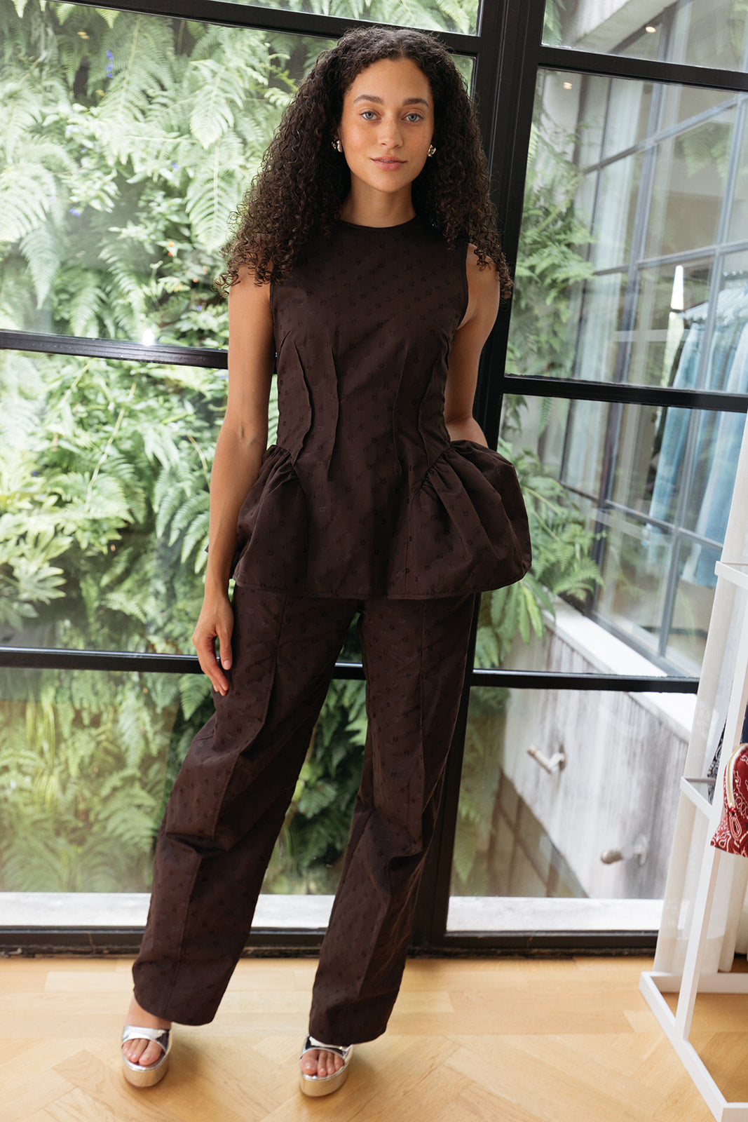 CECILIE BAHNSEN | TECHNICAL NYLON TROUSERS