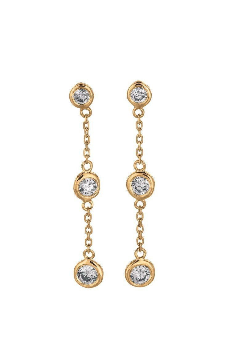 HENRI NÖEL | DIAMOND BY THE INCH EARRINGS