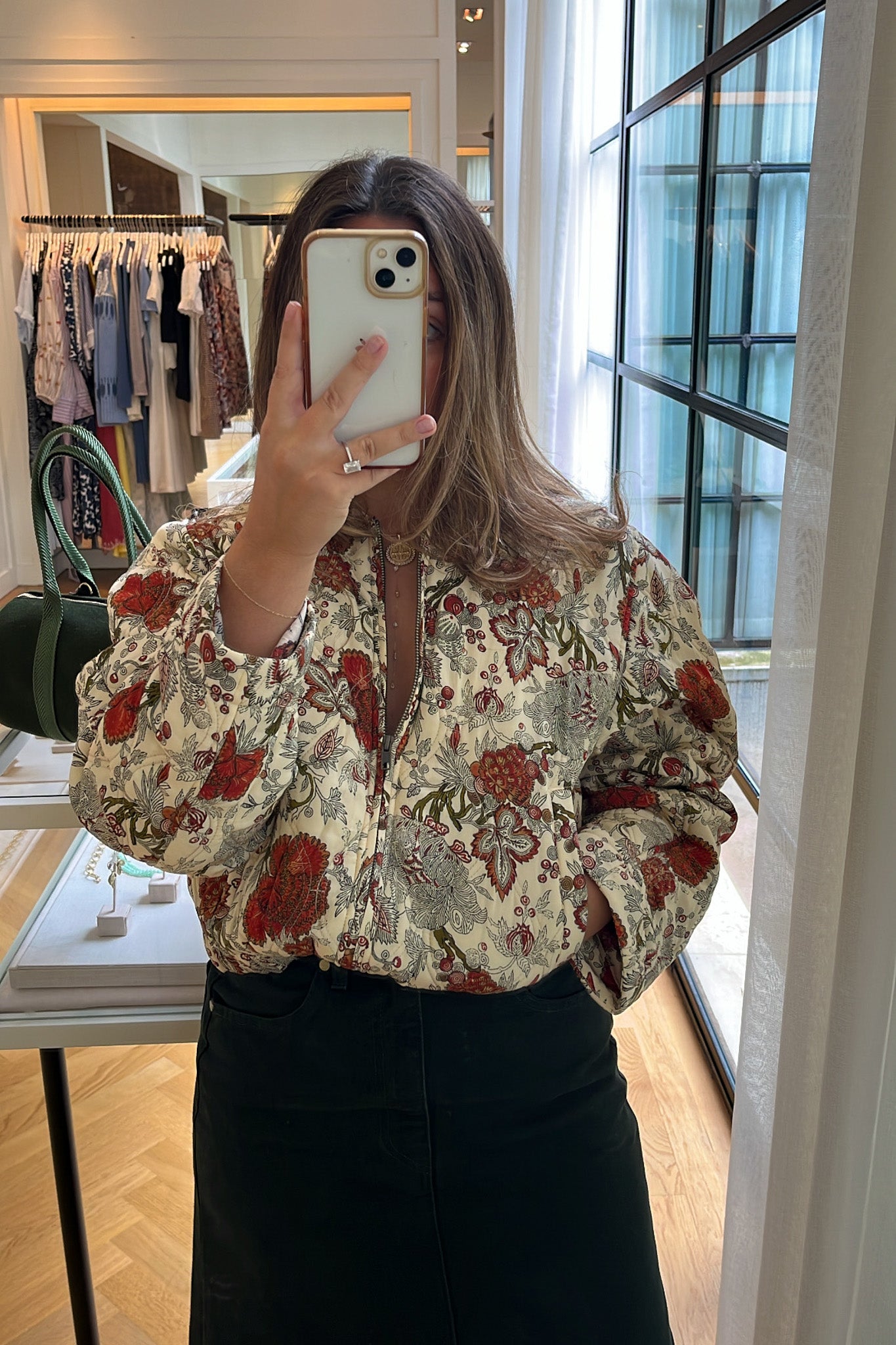 ULLA JOHNSON | QUILTED BOMBER JACKET