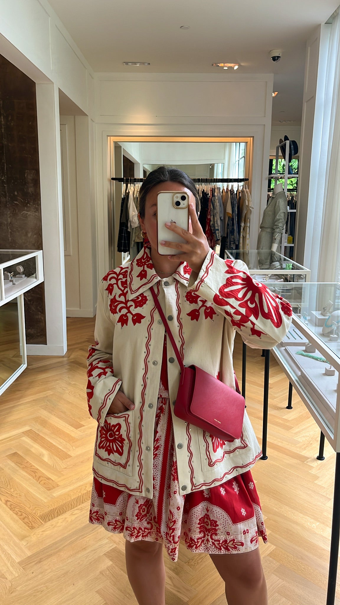 SEA NY | LONG SLEEVE LILIANA APPLIQUE JACKET