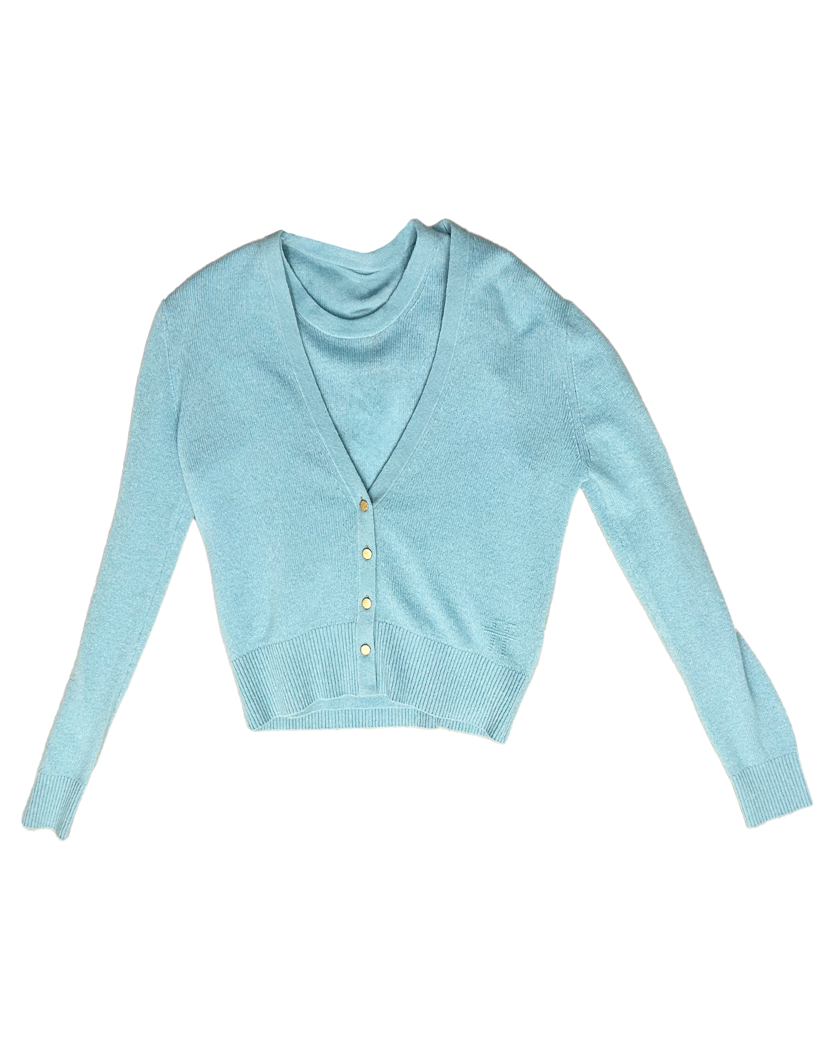 FORTE FORTE | LONG SLEEVE CASHMERE WOOL TWIN SET