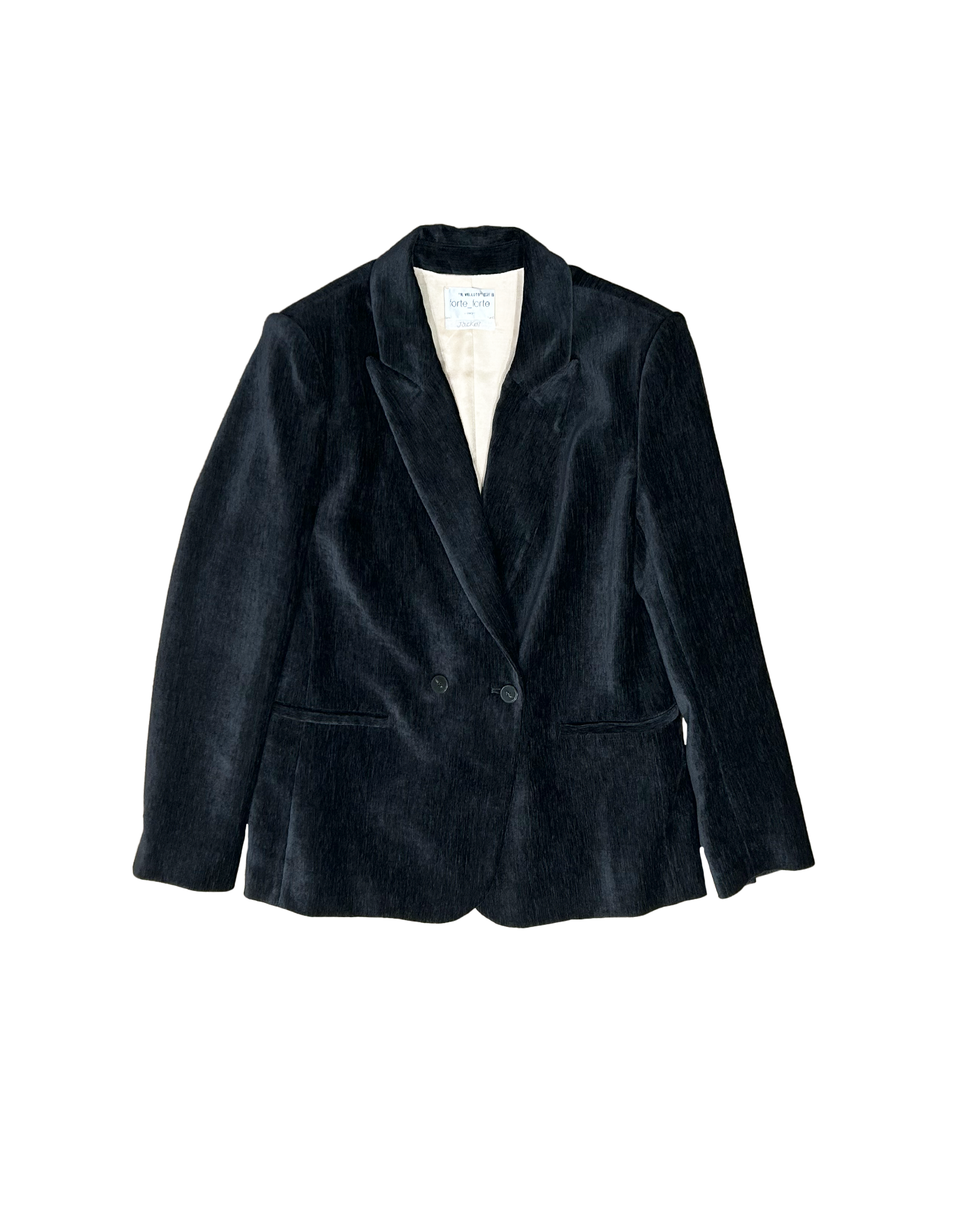 FORTE FORTE | DOUBLE VELVET JACKET