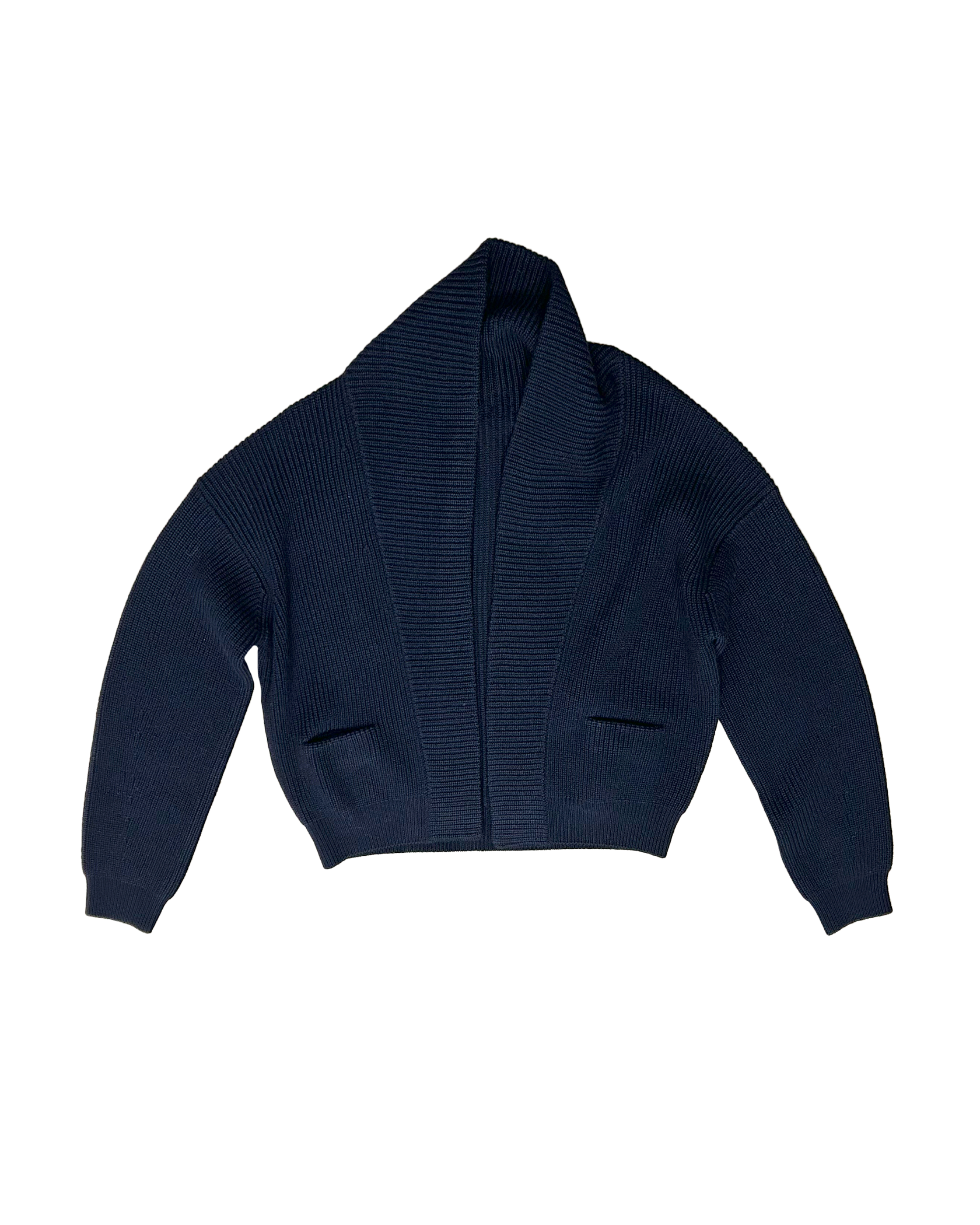FORTE FORTE | LONG SLEEVE SHAWL COLLAR CARDIGAN