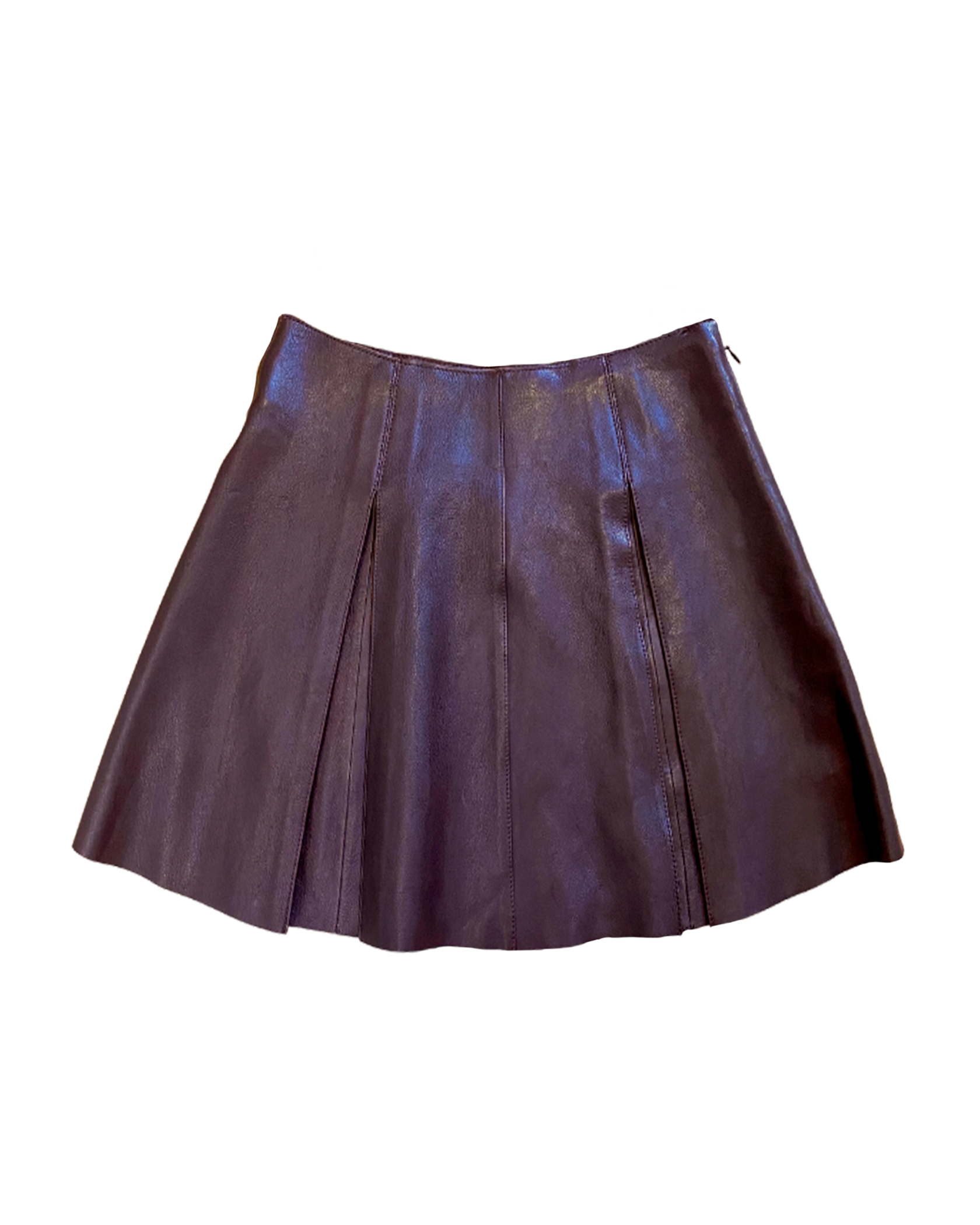 FORTE FORTE | LEATHER MINI SKIRT