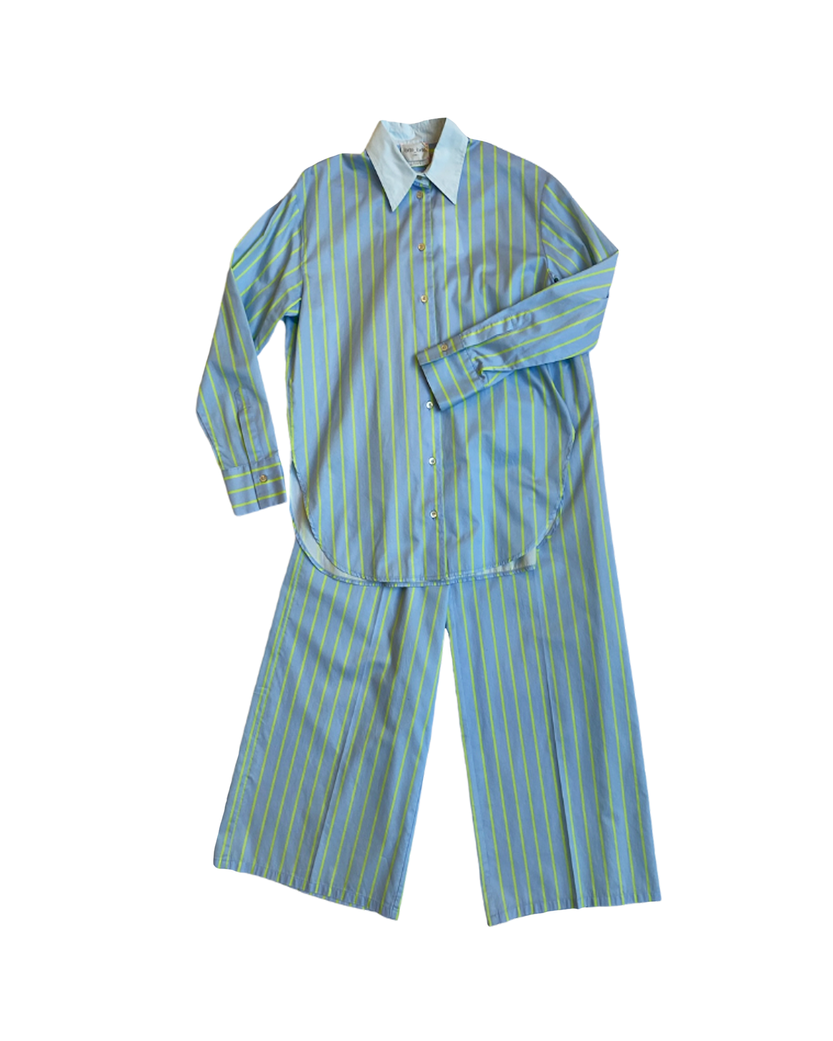 FORTE FORTE | SATIN STRIPE SHIRT