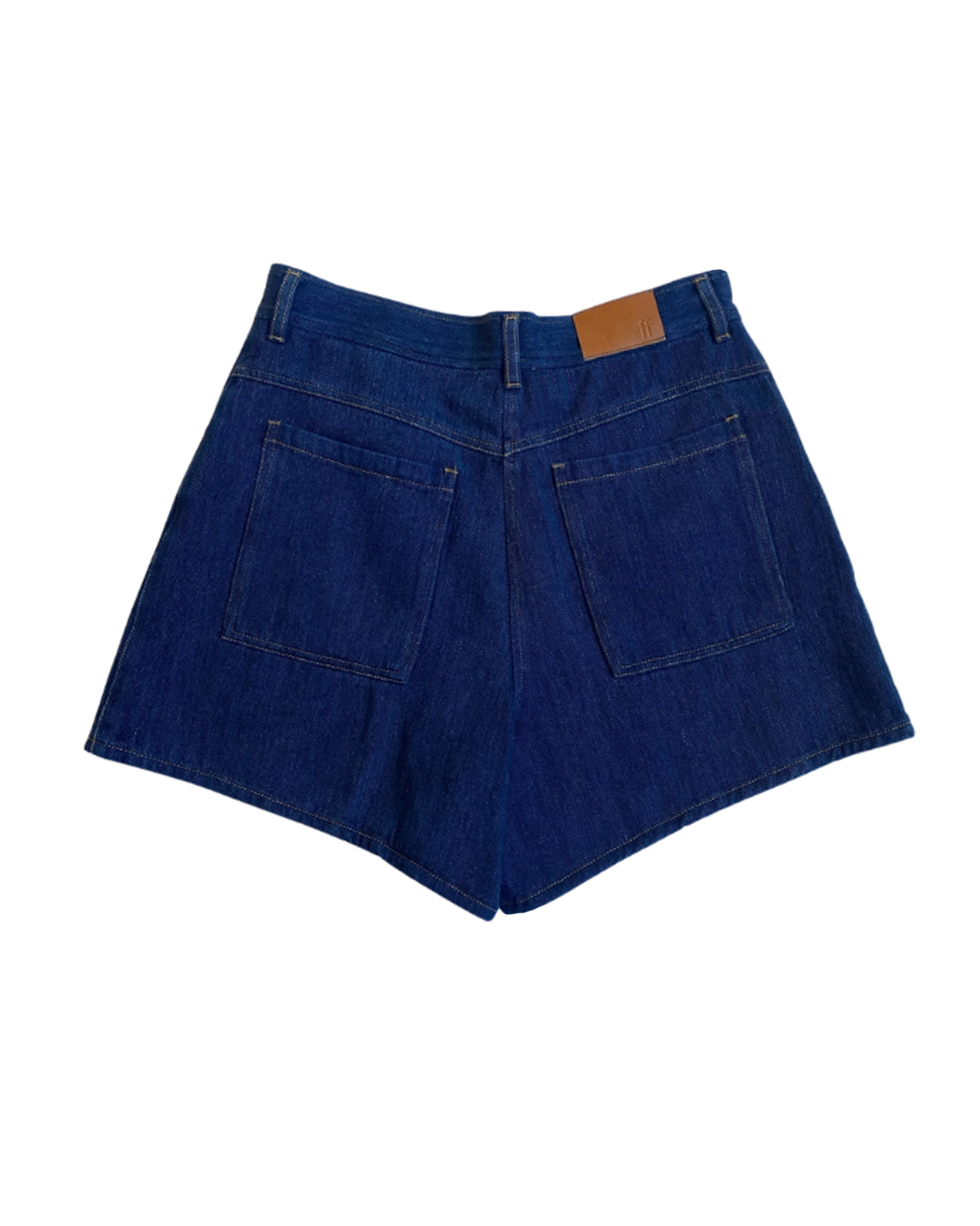 FORTE FORTE | DENIM CAVALRY SHORTS