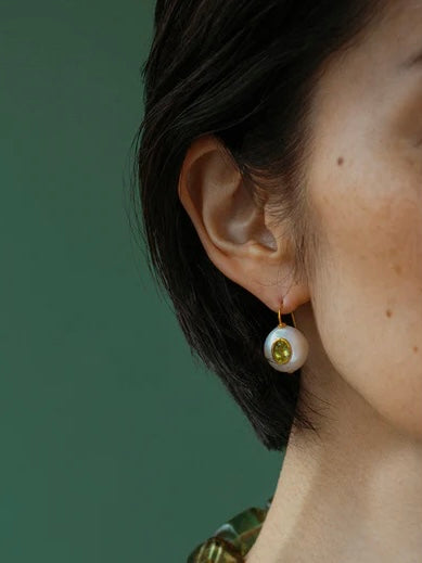 LIZZIE FORTUNATO | PEARL PABLO EARRINGS