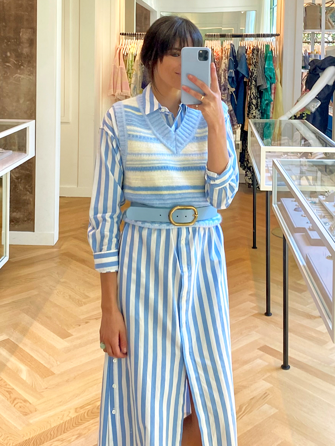 ALEX MILL | POSITANO SHIRTDRESS