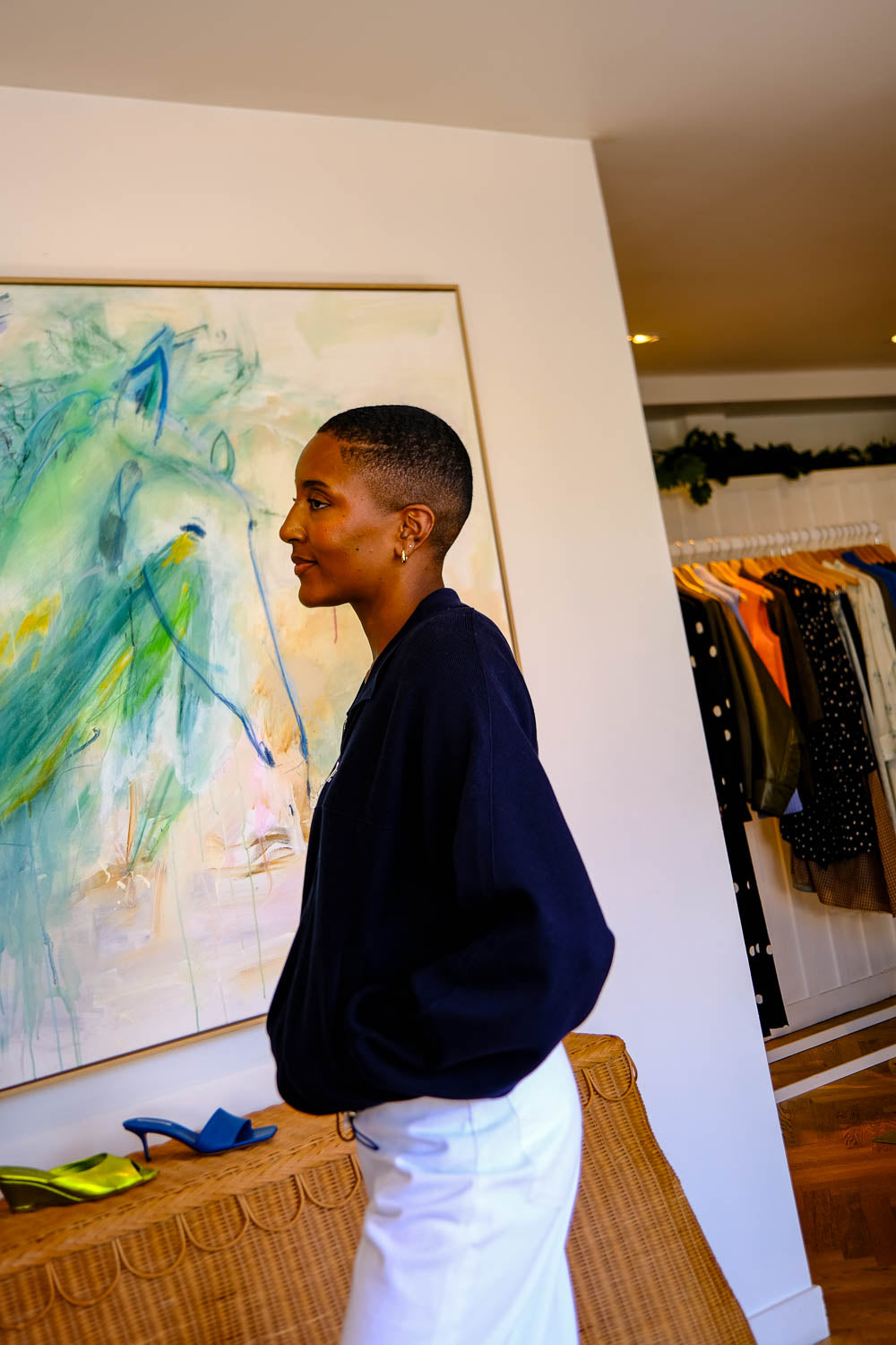 GUEST IN RESIDENCE | KNIT WINDBREAKER | WOMEN'S LUXURY DESIGNER CLOTHING, SHOES, HANDBAGS & JEWELRY | POOLESHOP CHARLOTTE, NC