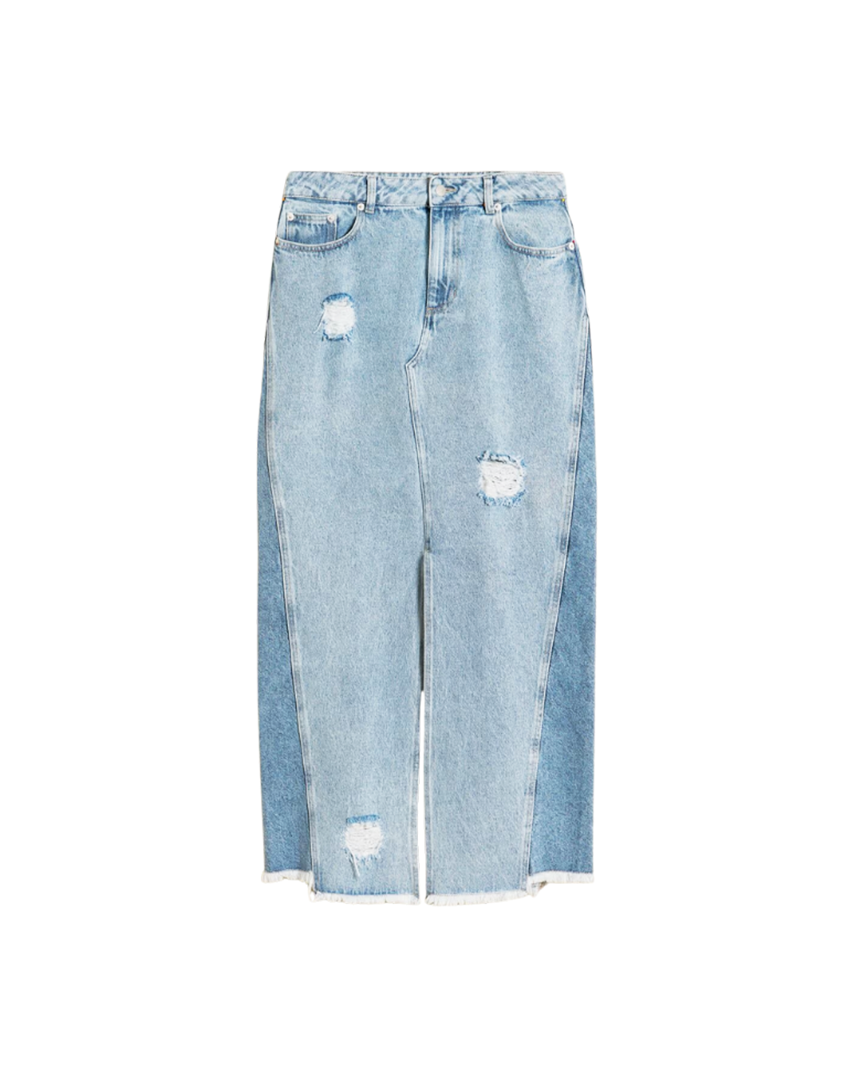 HOLZWEILER | LOUISA LONG DENIM SKIRT