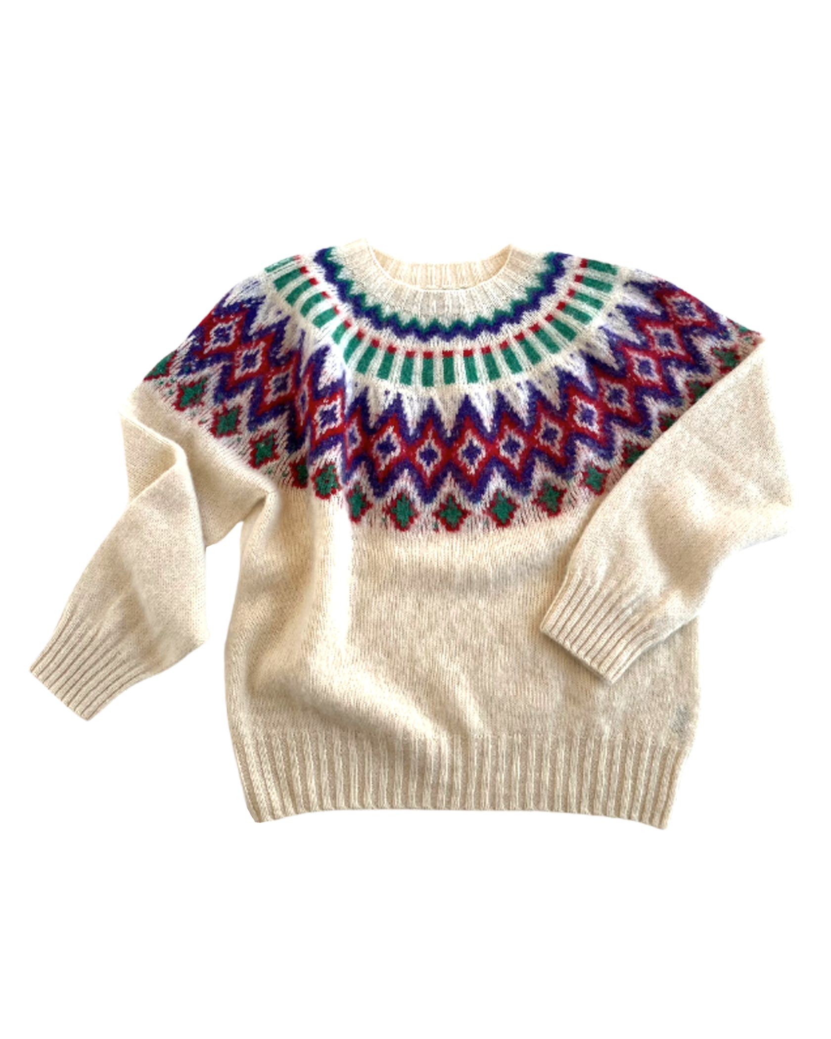 HOWLIN | DISCO CIRCUS FAIRISLE SWEATER