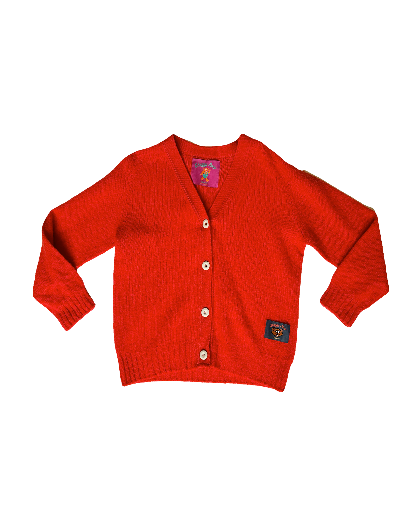 HOWLIN' | LONG SLEEVE SHAGGY BEAR CARDIGAN