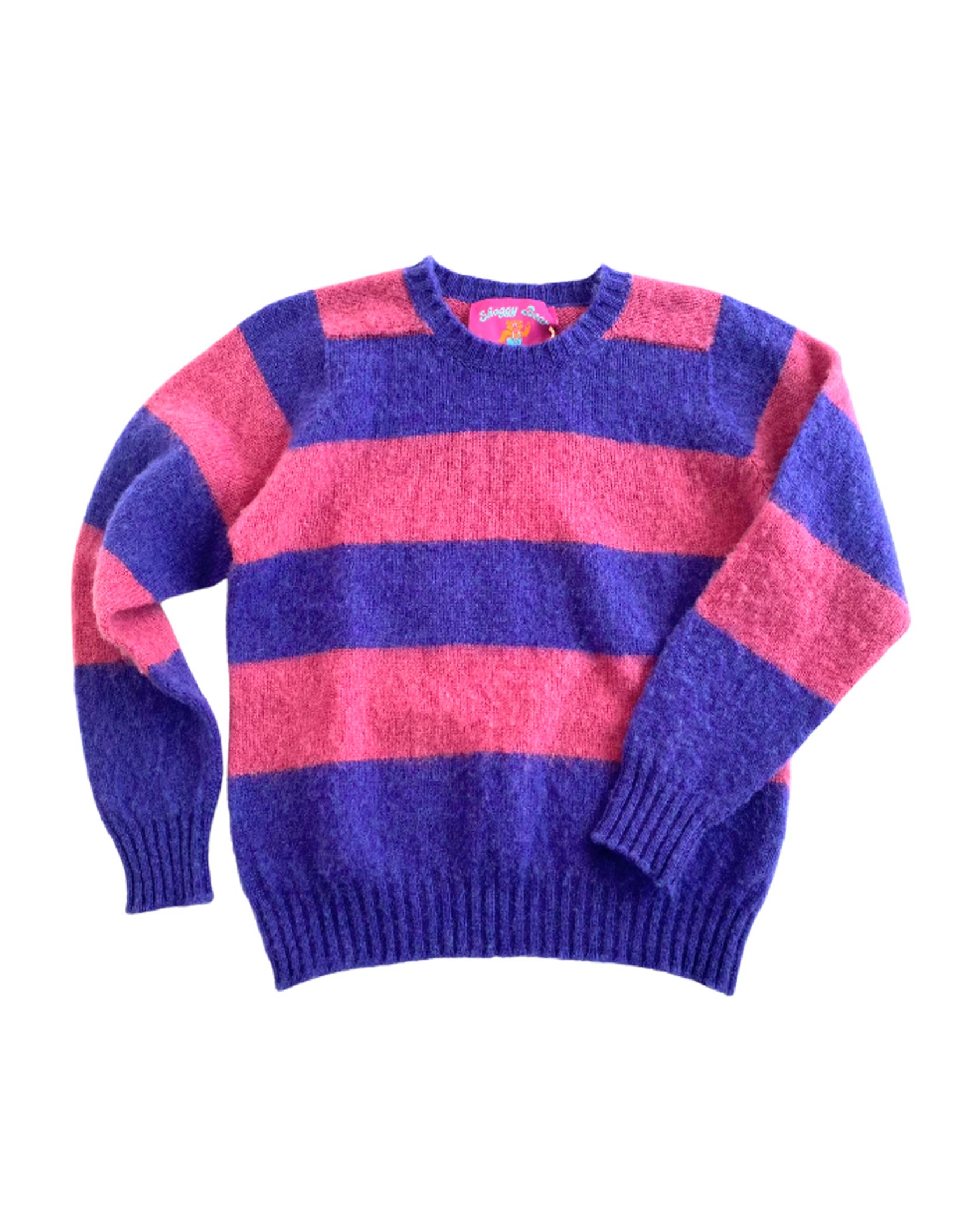 HOWLIN | SHAGGY BEAR CHUNKY STRIPES SWEATER