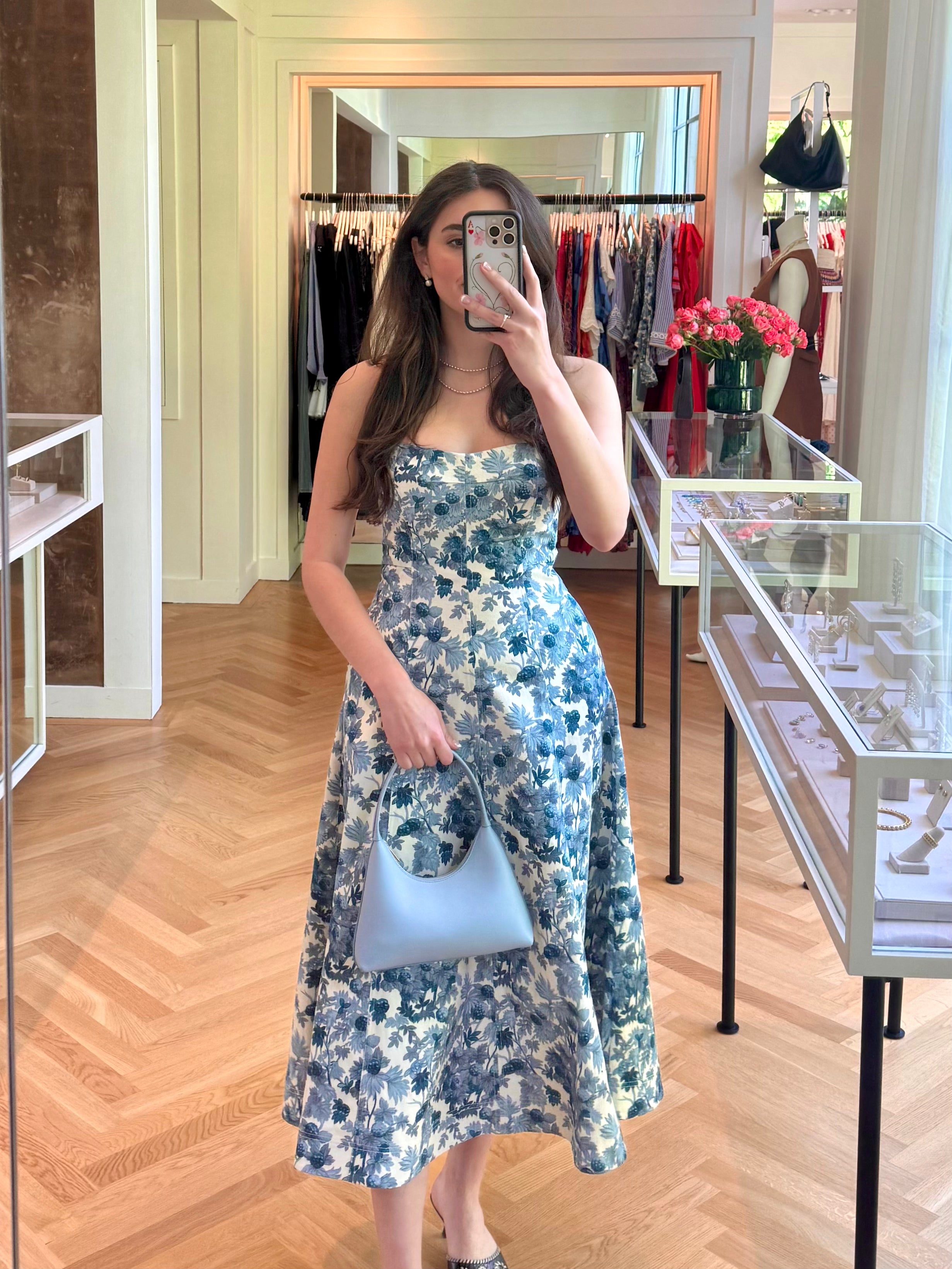 CARA CARA | STRAPLESS AISHA DRESS