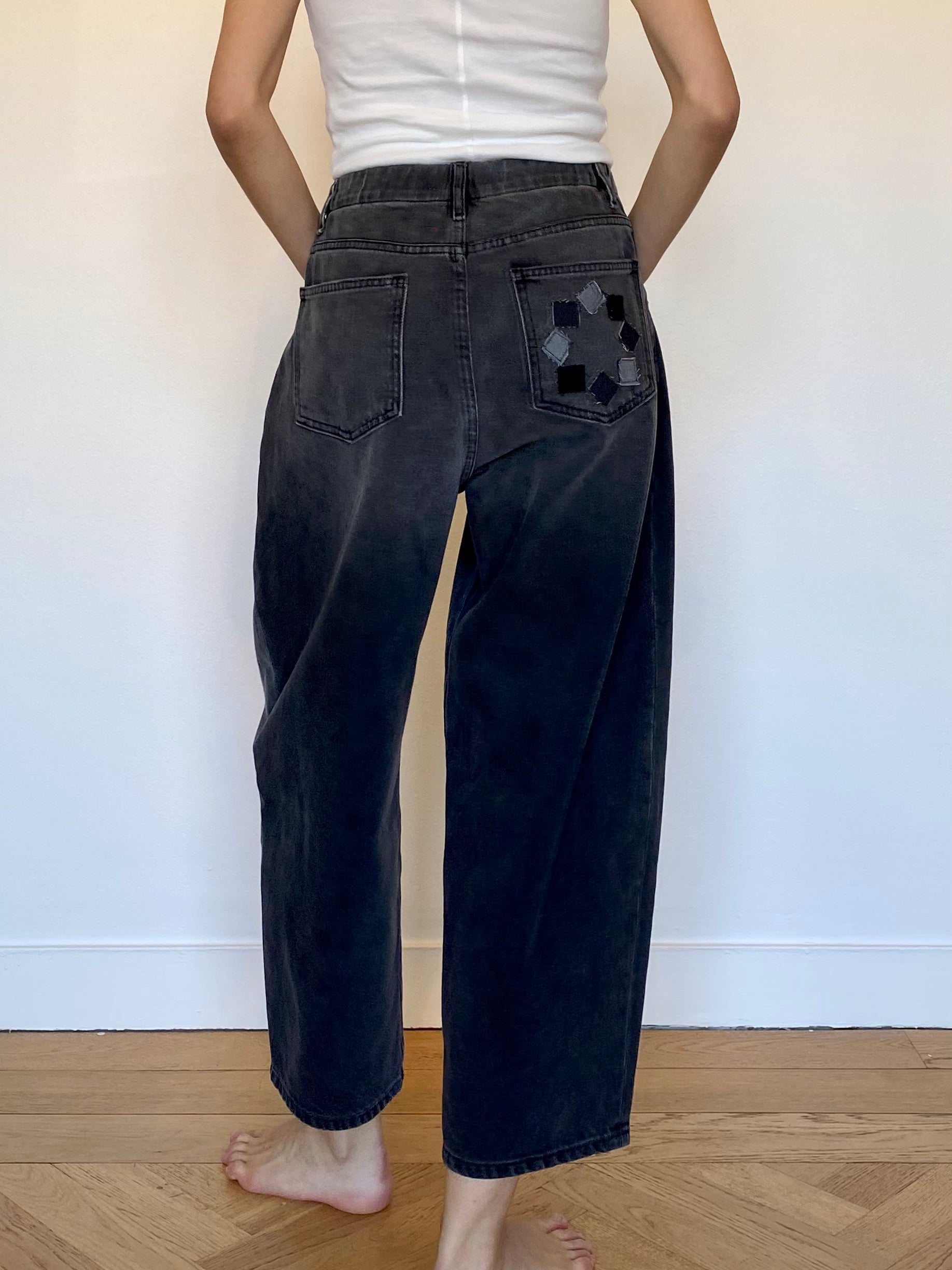 RENTRAYAGE | SILVERLAKE ELASTIC WAIST JEANS