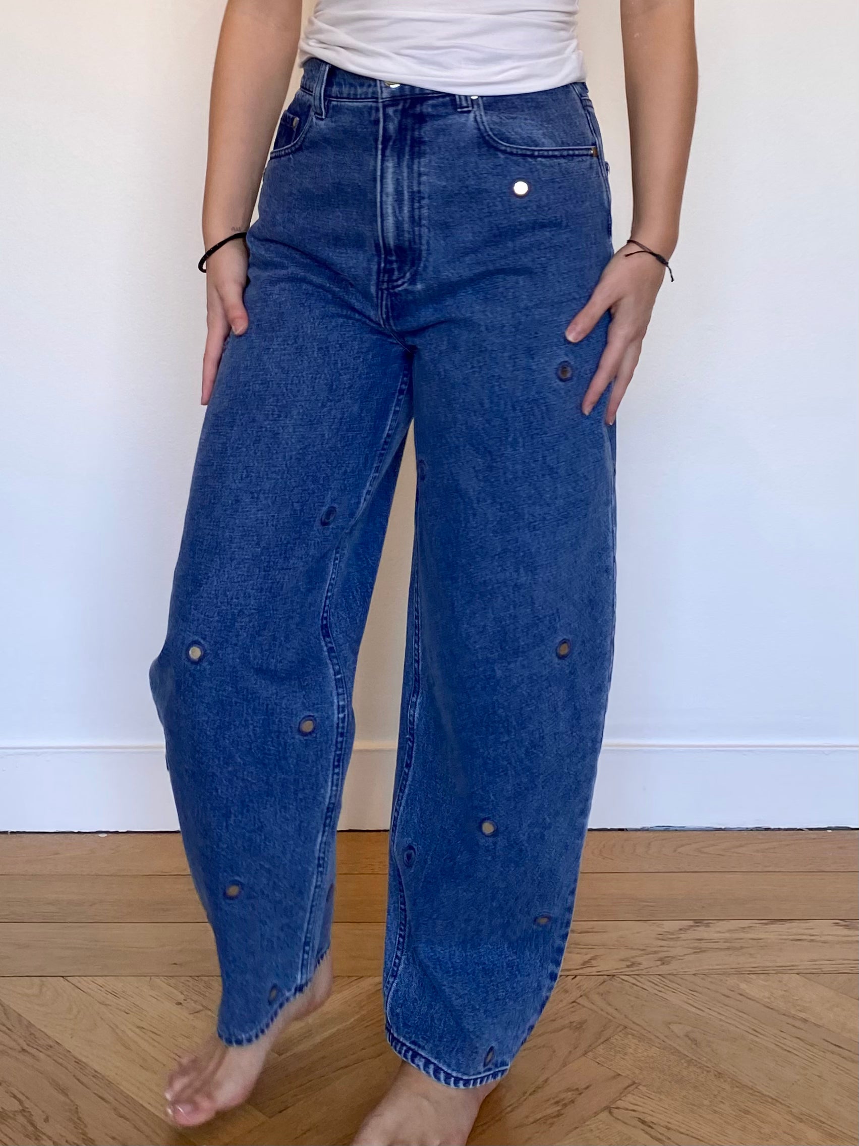 RHODE | JENNA MIRROR DENIM