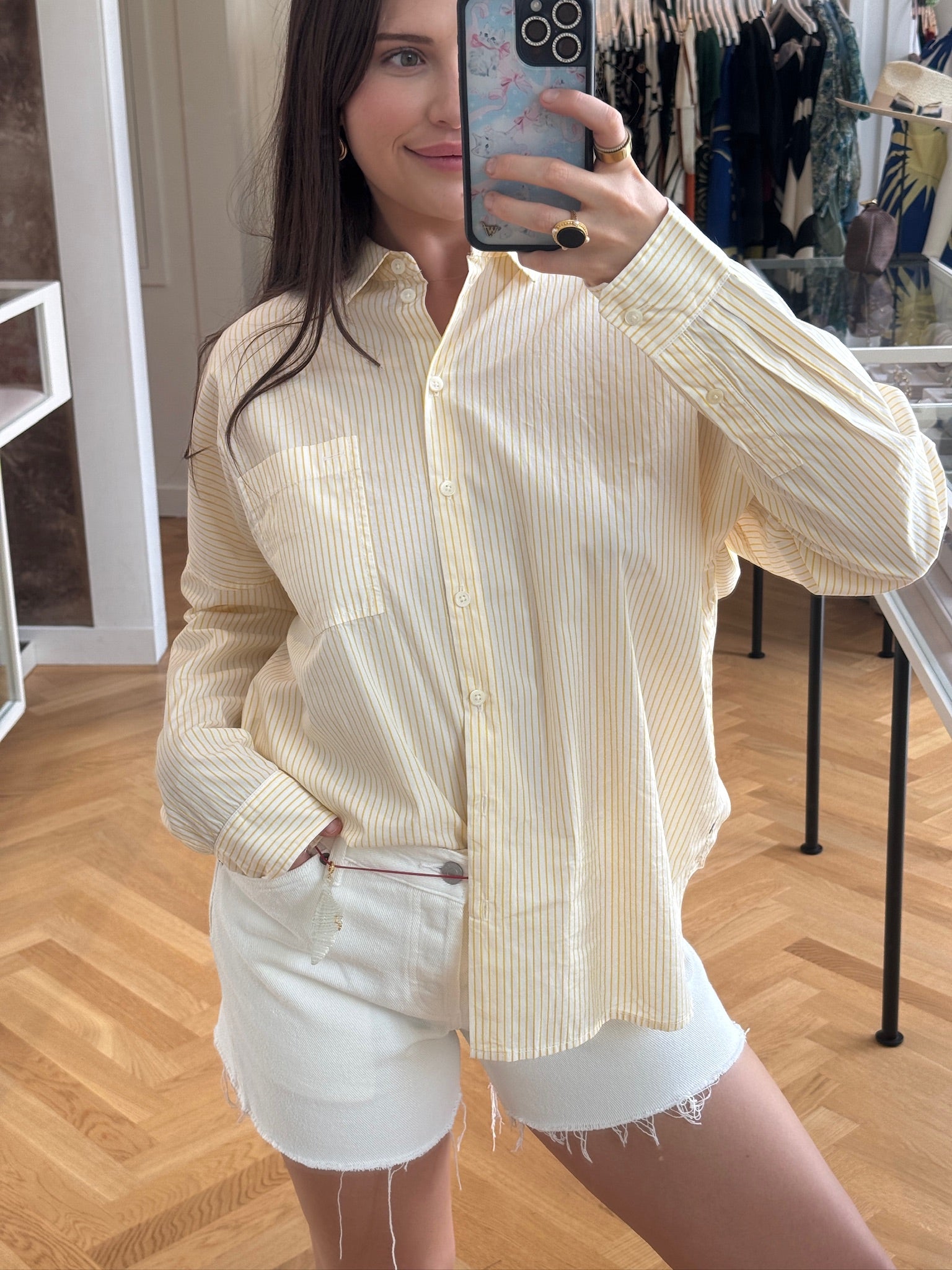 ALEX MILL | SAMMY STRIPE JO SHIRT