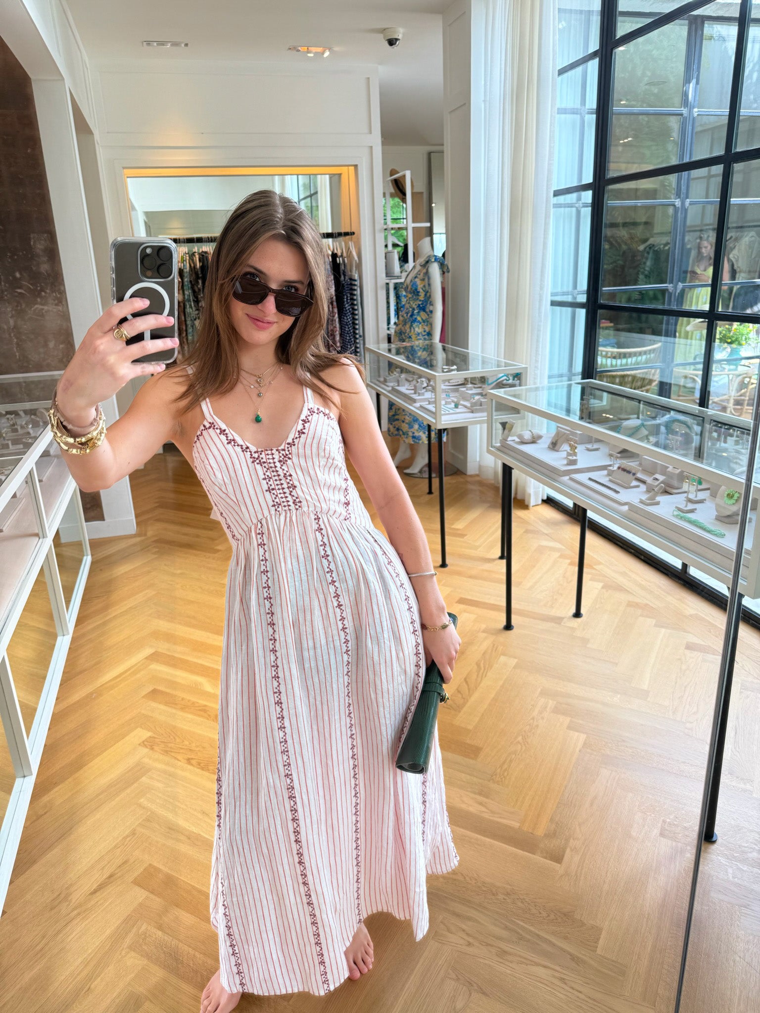 WIGGY KIT | STRIPED PETRA DRESS