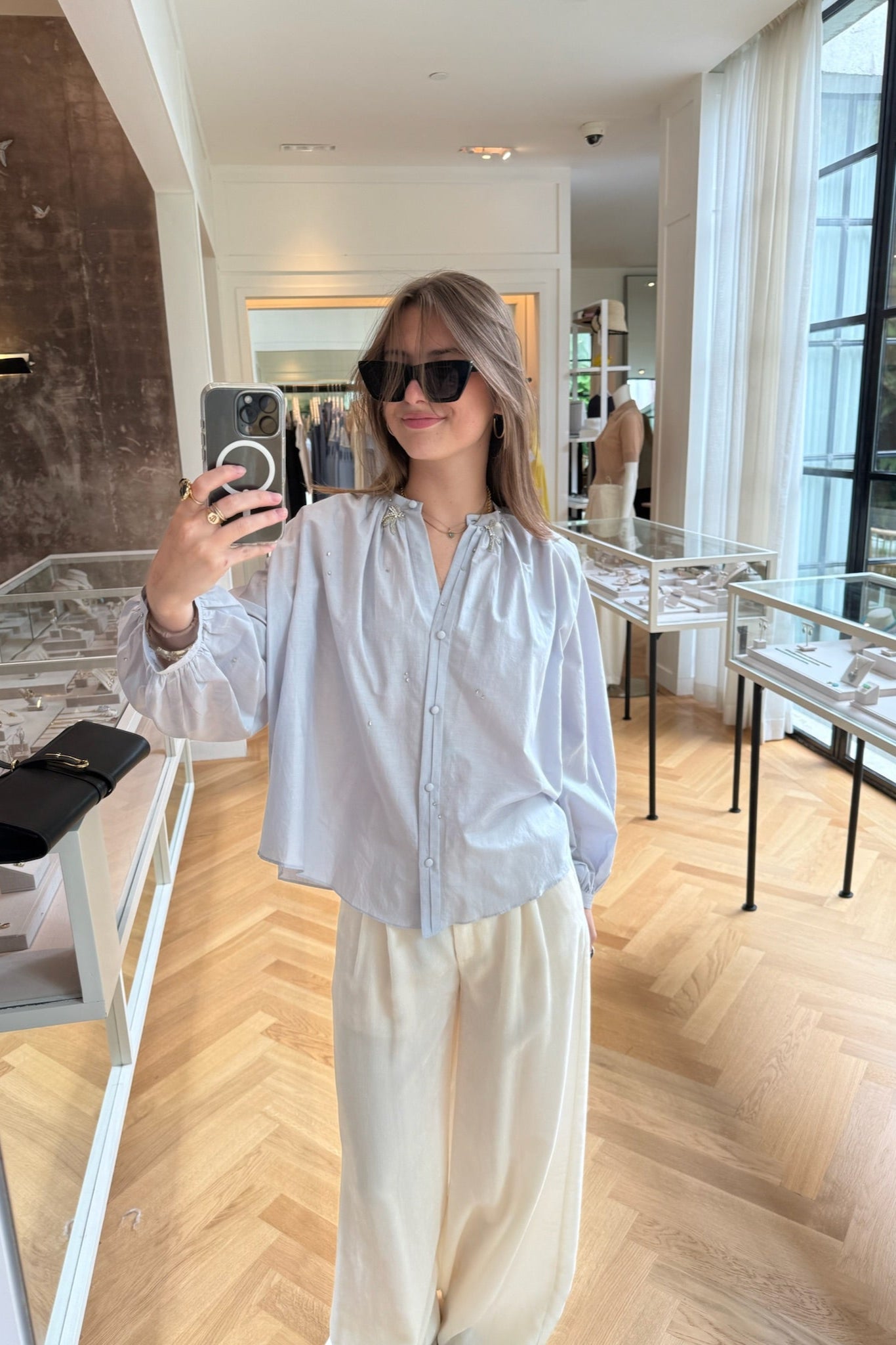 FORTE FORTE | VOILE SHIRT