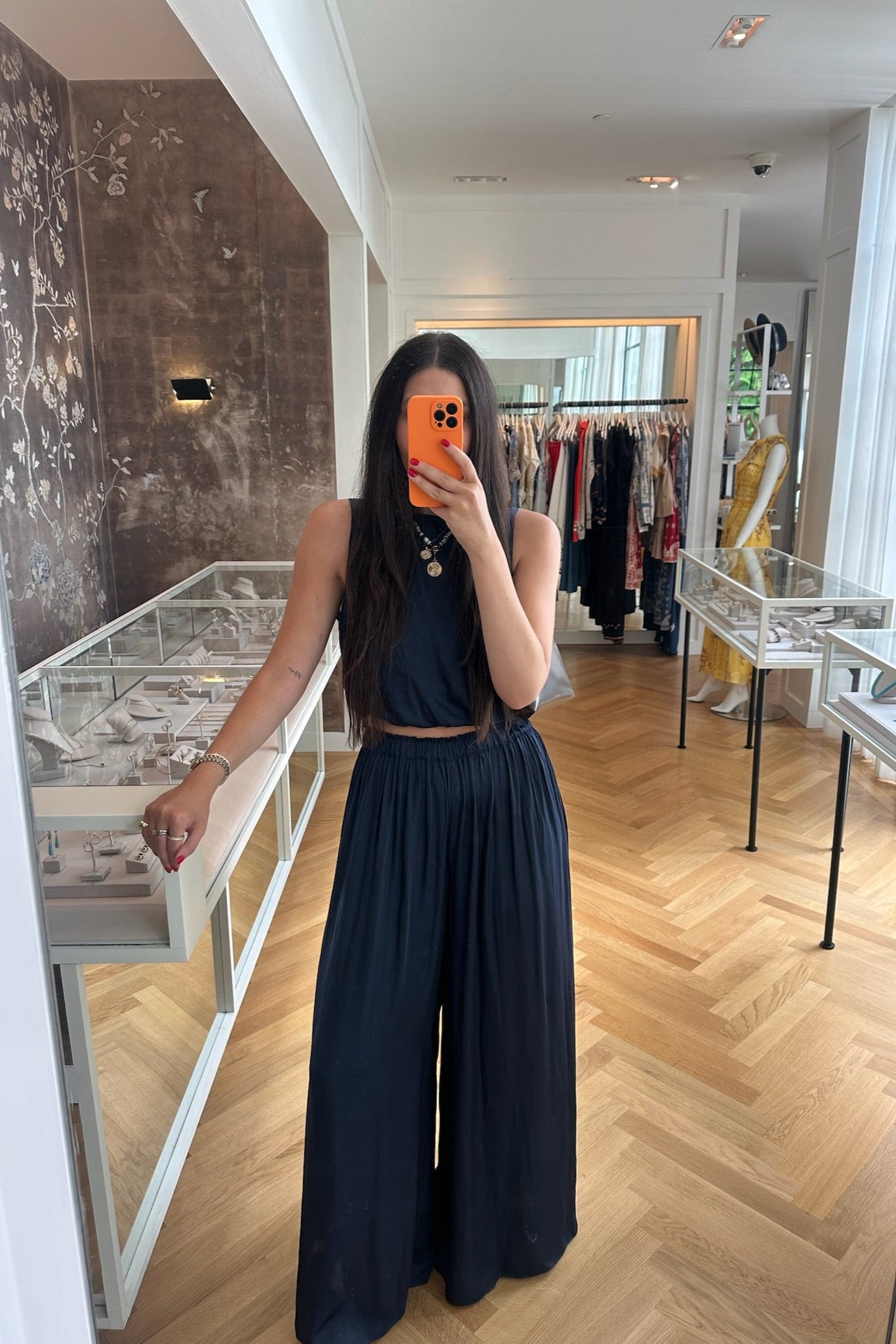 LA LIGNE | SLEEVELESS FLEUR BUBBLE TOP