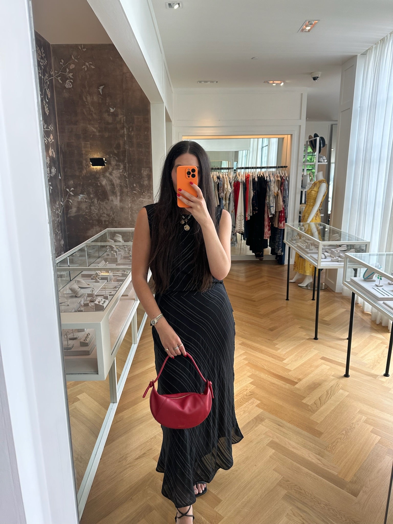 PSWL | SLEEVELESS TRINA TOP WOVEN STRIPE