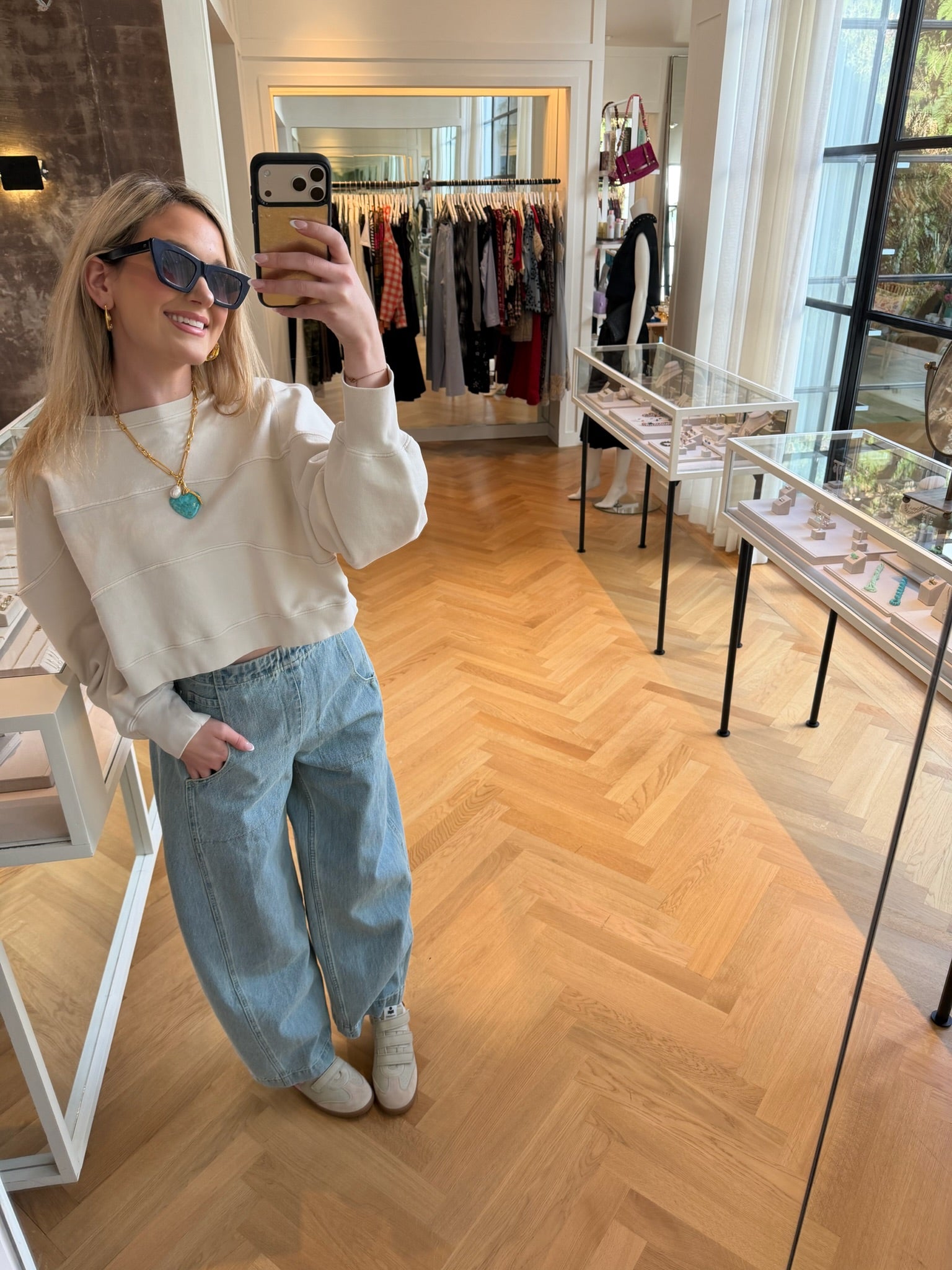 RACHEL COMEY | CROPPED ORB SWEATSHIRT