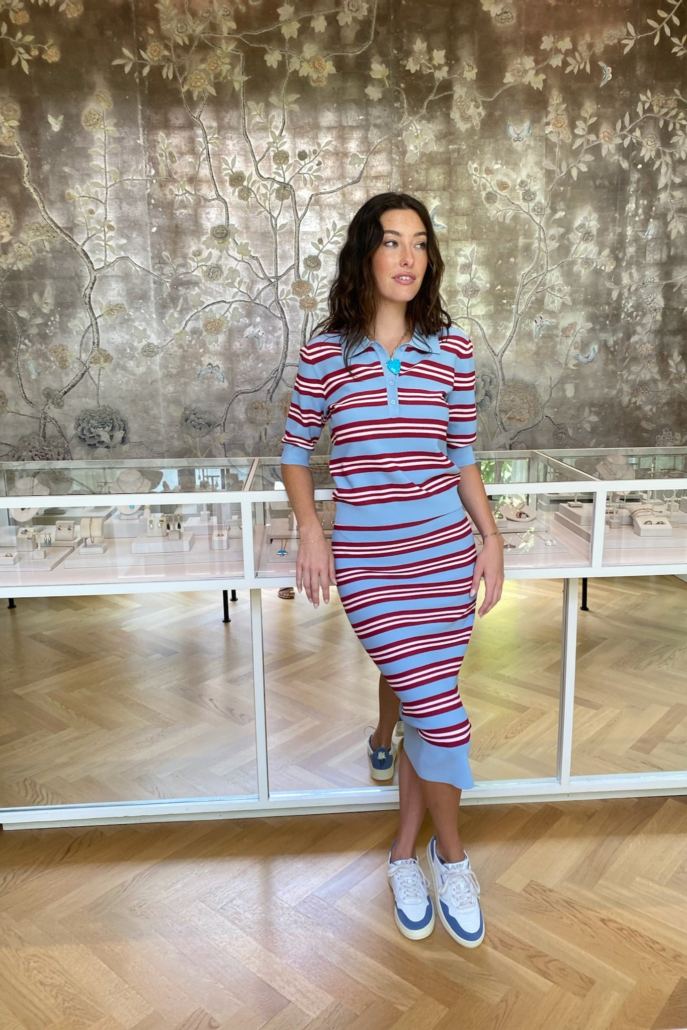 AKNVAS | ROSALYN KNIT PENCIL SKIRT