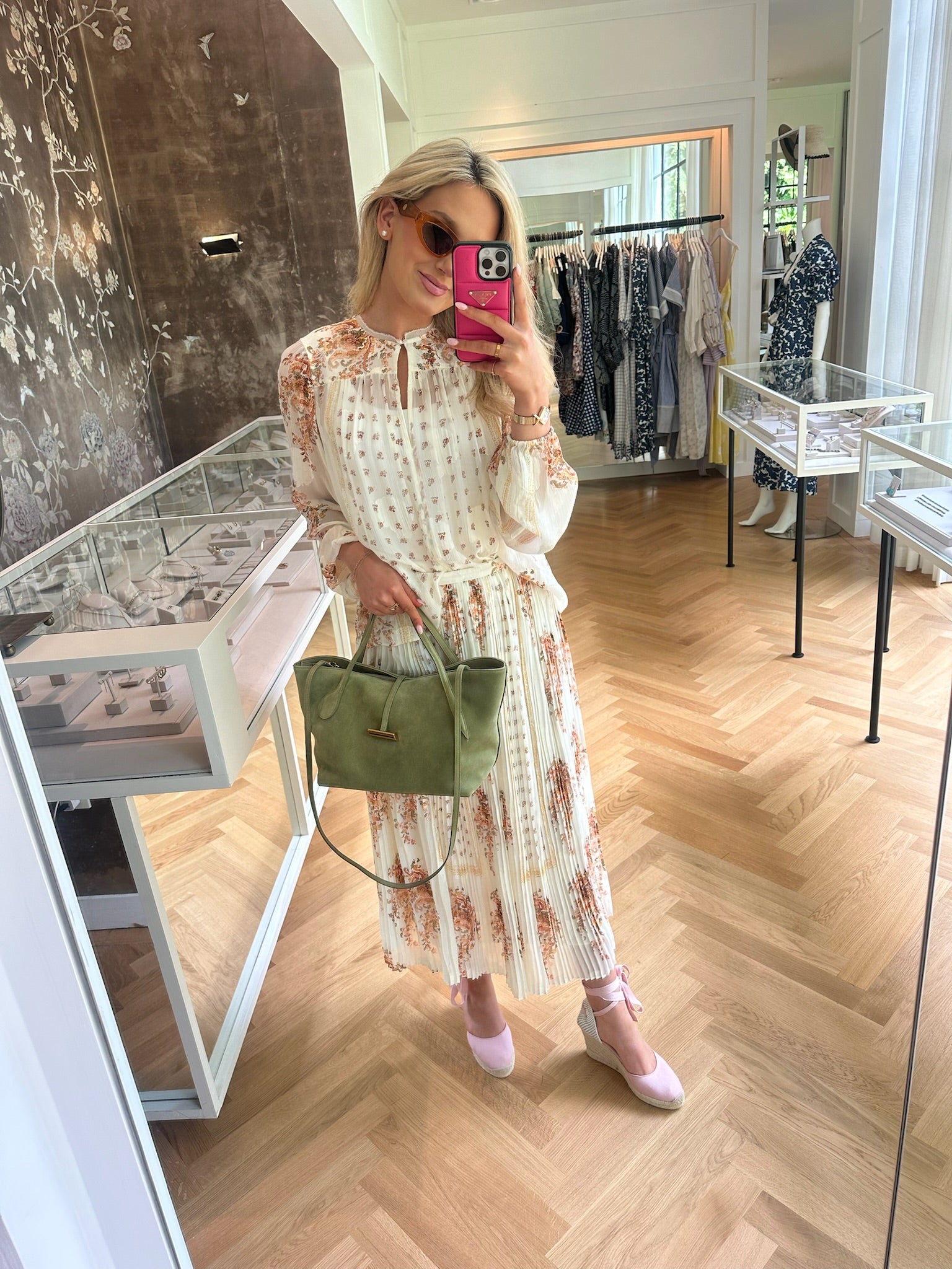 ULLA JOHNSON | LONG SLEEVE ASTER BLOUSE