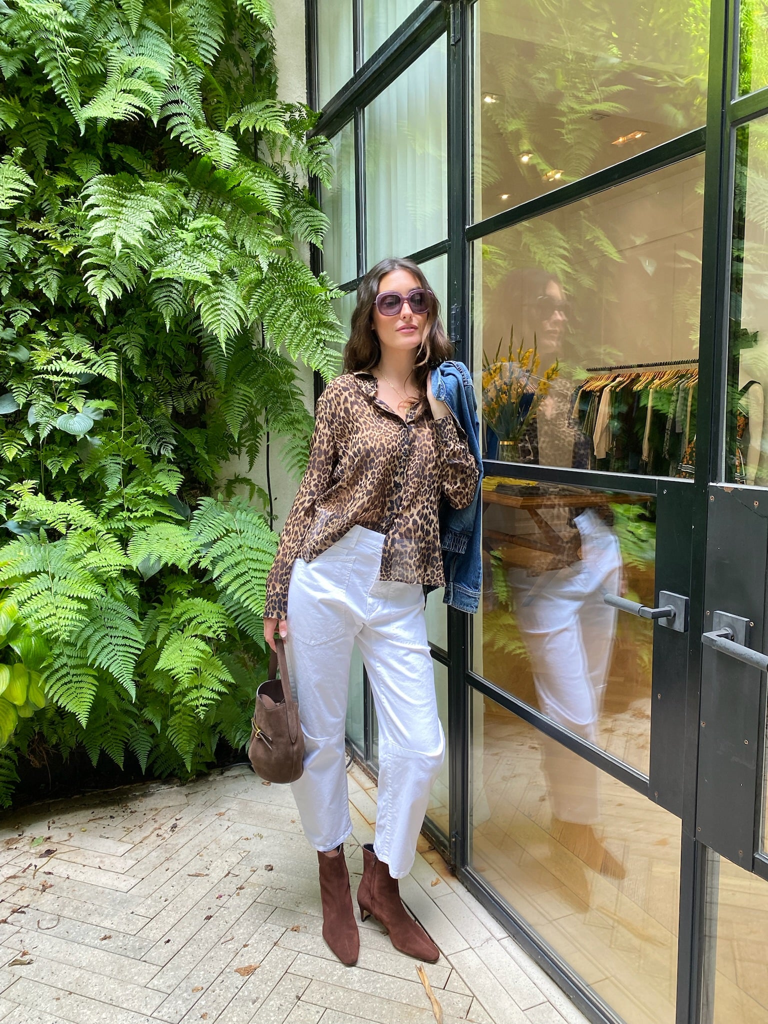 NILI LOTAN | LONG SLEEVE GAIA SLIM SHIRT