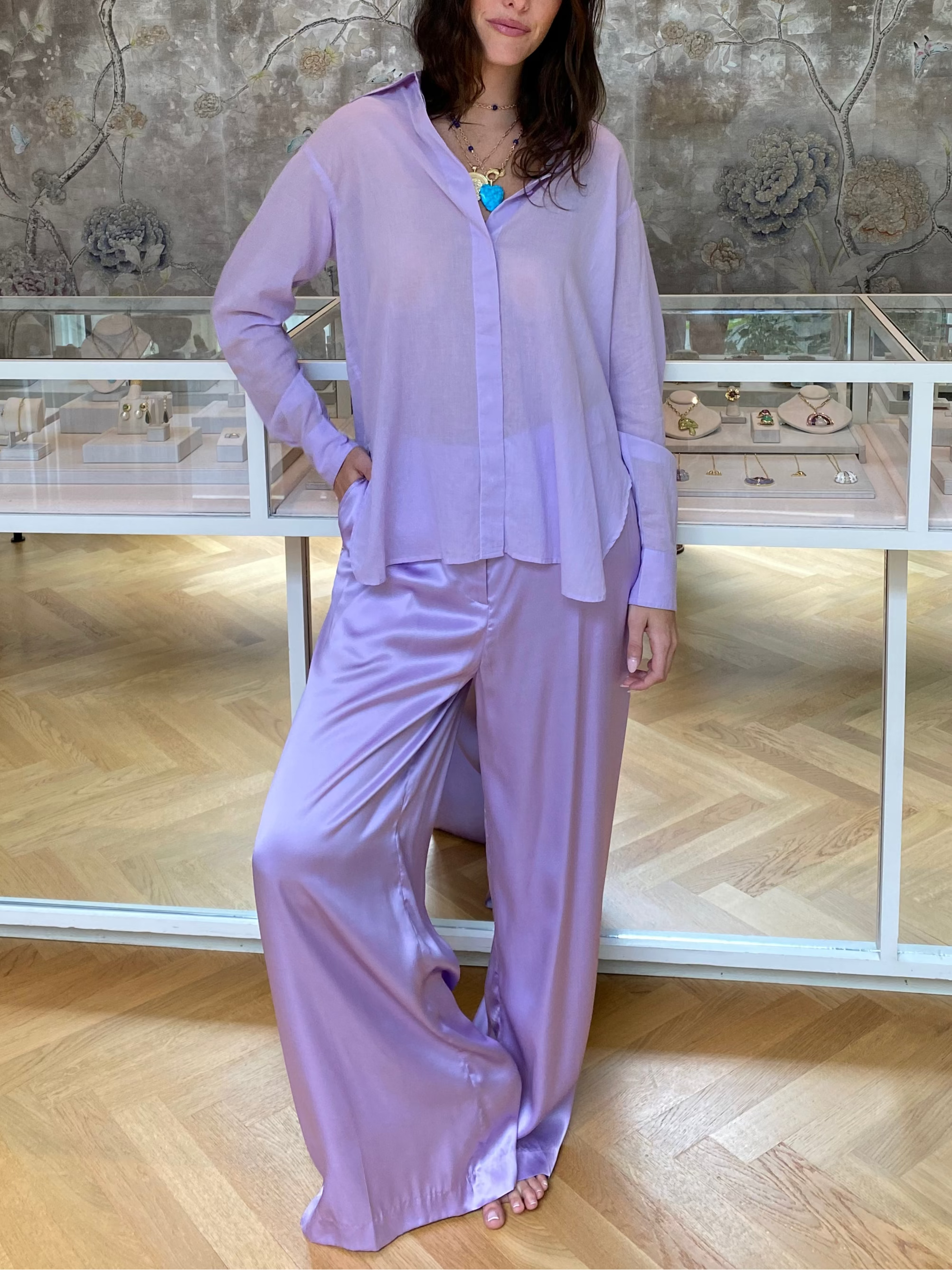 OFFICINE GENERALE | ROSA VISCOSE PANT