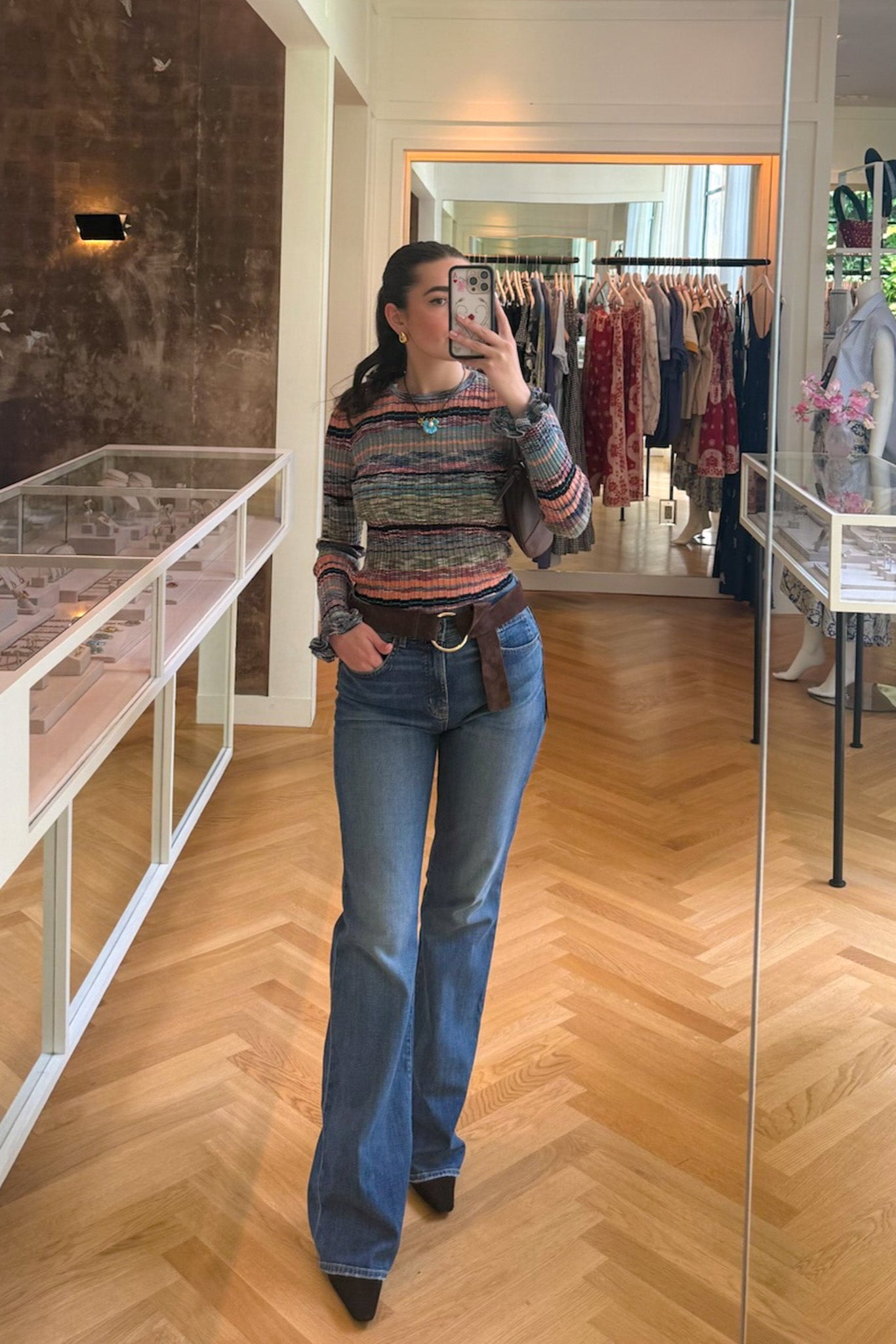 ULLA JOHNSON | LONG SLEEVE MACI KNIT PULLOVER