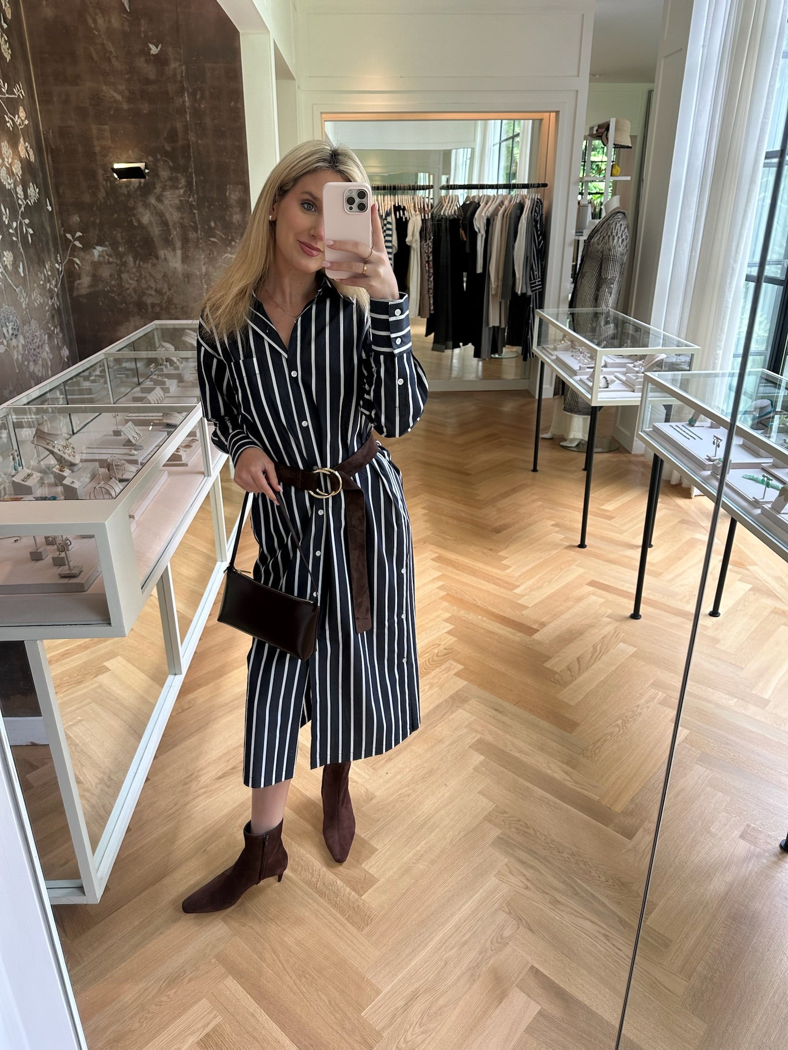 ARLO MOTT | COTTON LAFAYETTE SIDE BUTTON MAXI DRESS