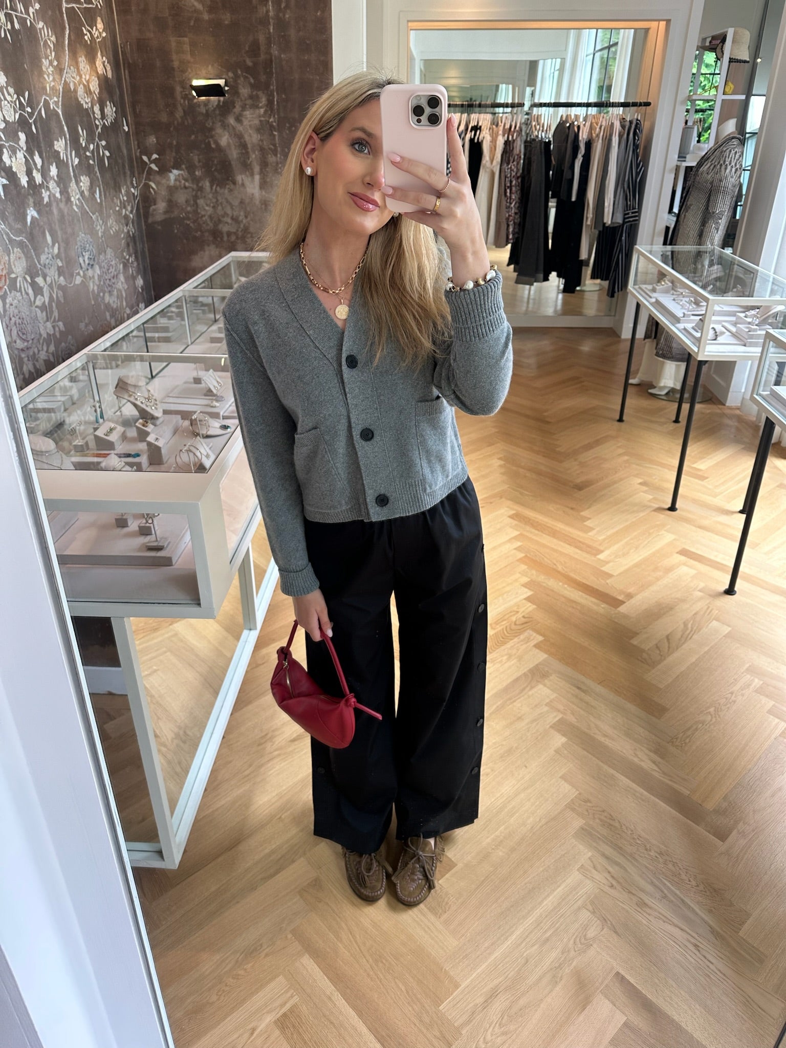 ARLO MOTT | LONG SLEEVE PERRY BOXY CARDIGAN
