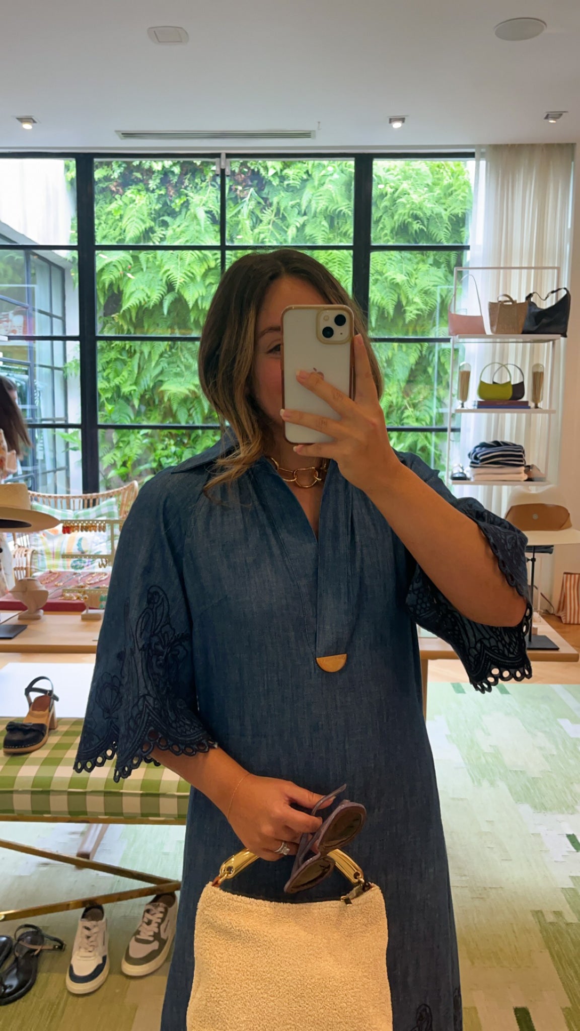 ZIMMERMANN | COCO DENIM DRESS