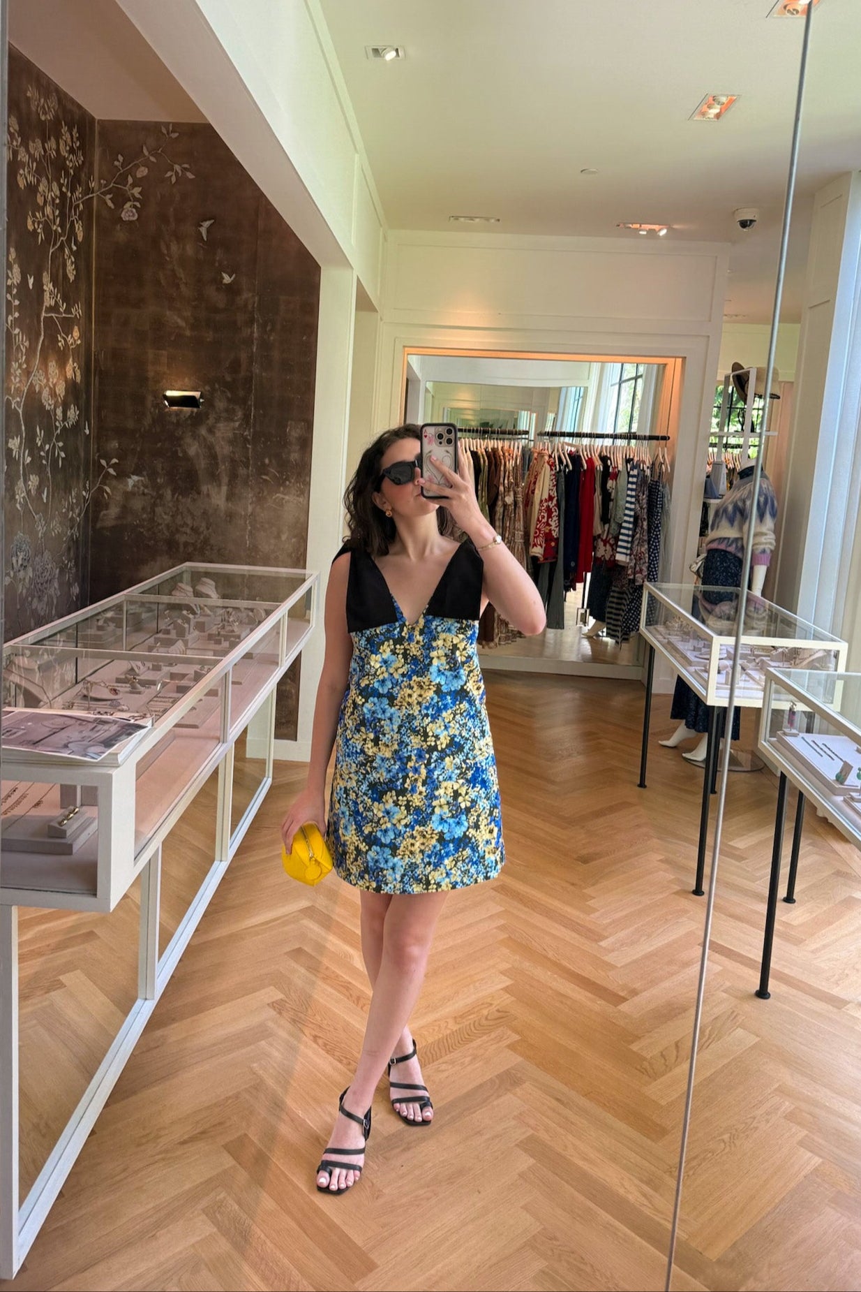 KIKA VARGAS | TWILL FRANCES SHORT DRESS