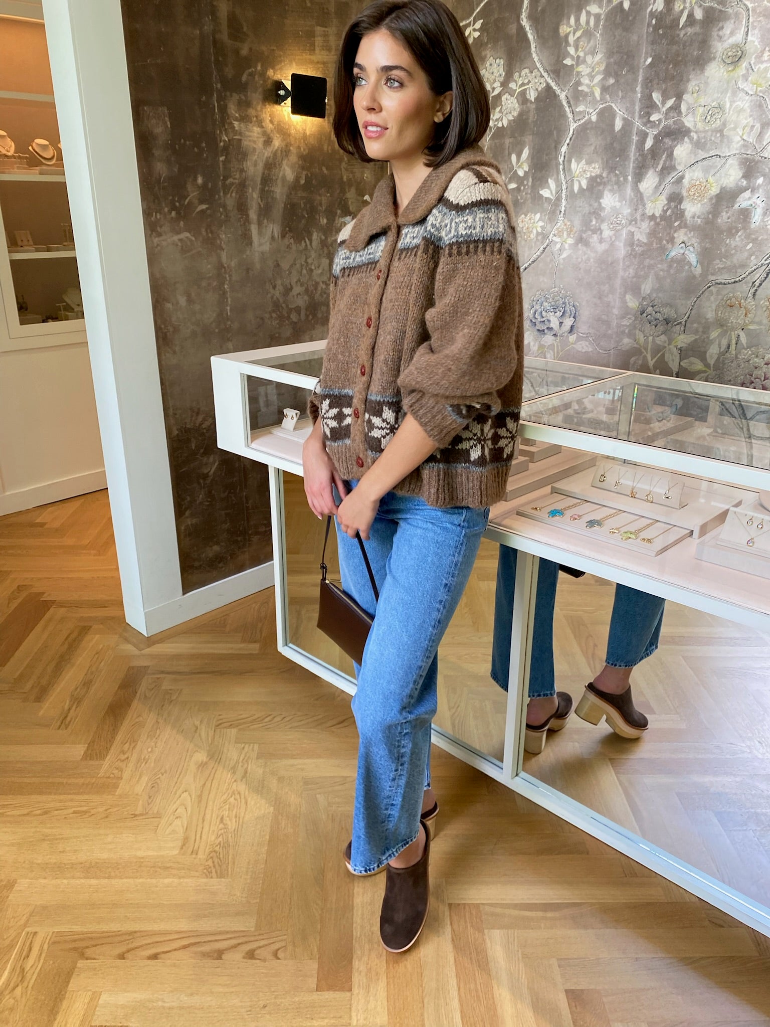 THE GREAT | NORDIC SCHOLAR CARDIGAN