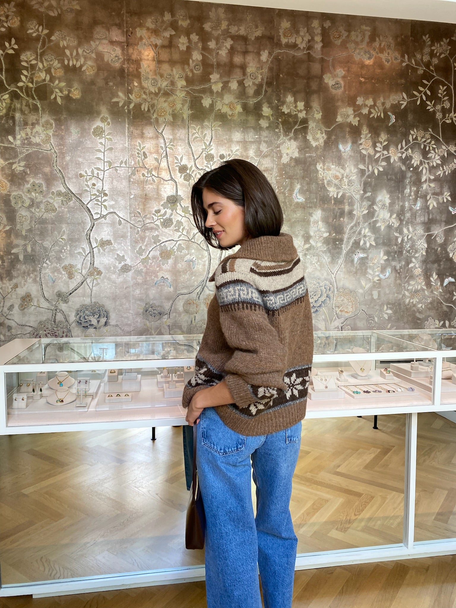 THE GREAT | NORDIC SCHOLAR CARDIGAN