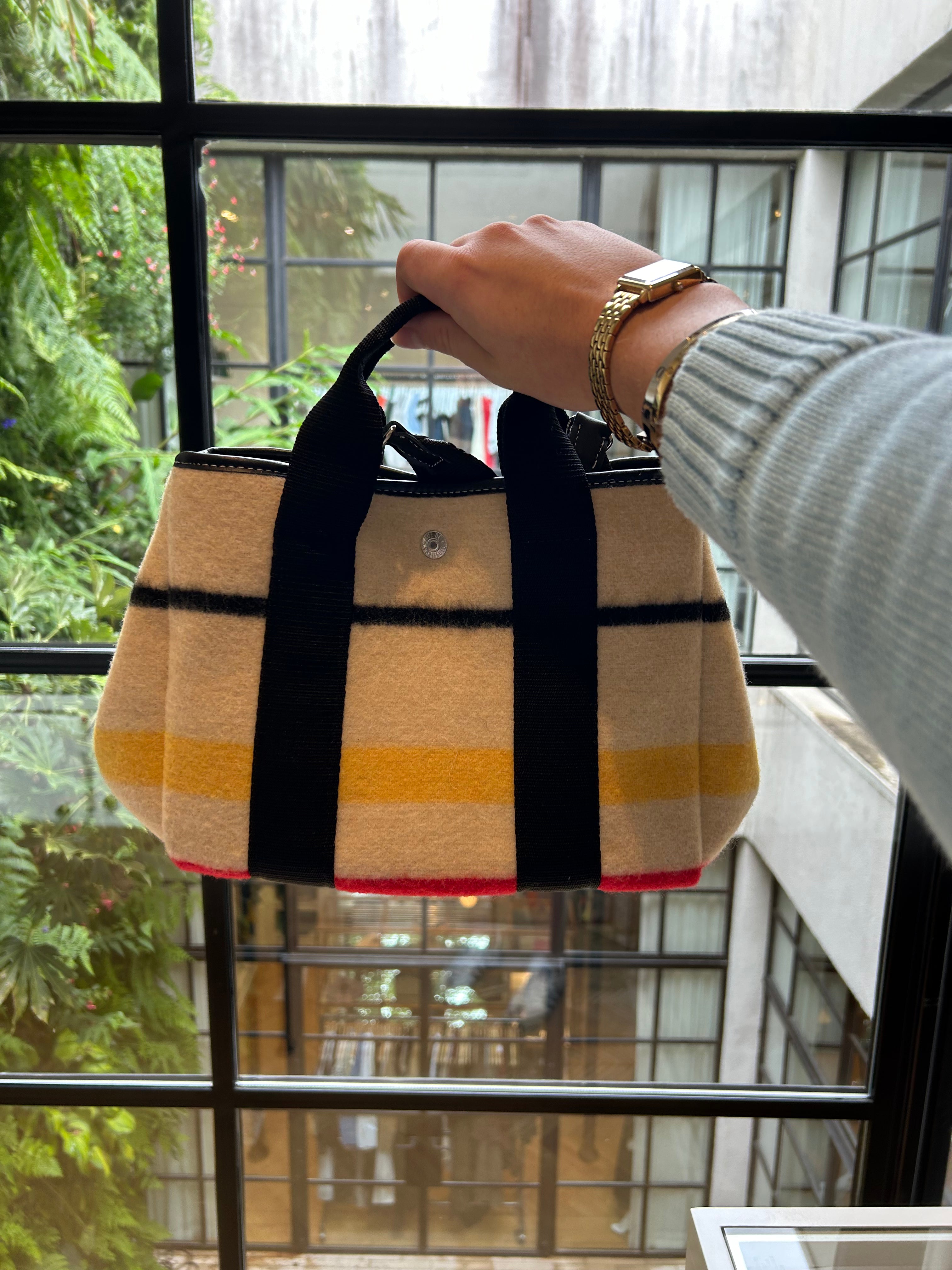 RUE DE VERNEUIL | GLACIER TRAVERSEE S STRIPED BAG