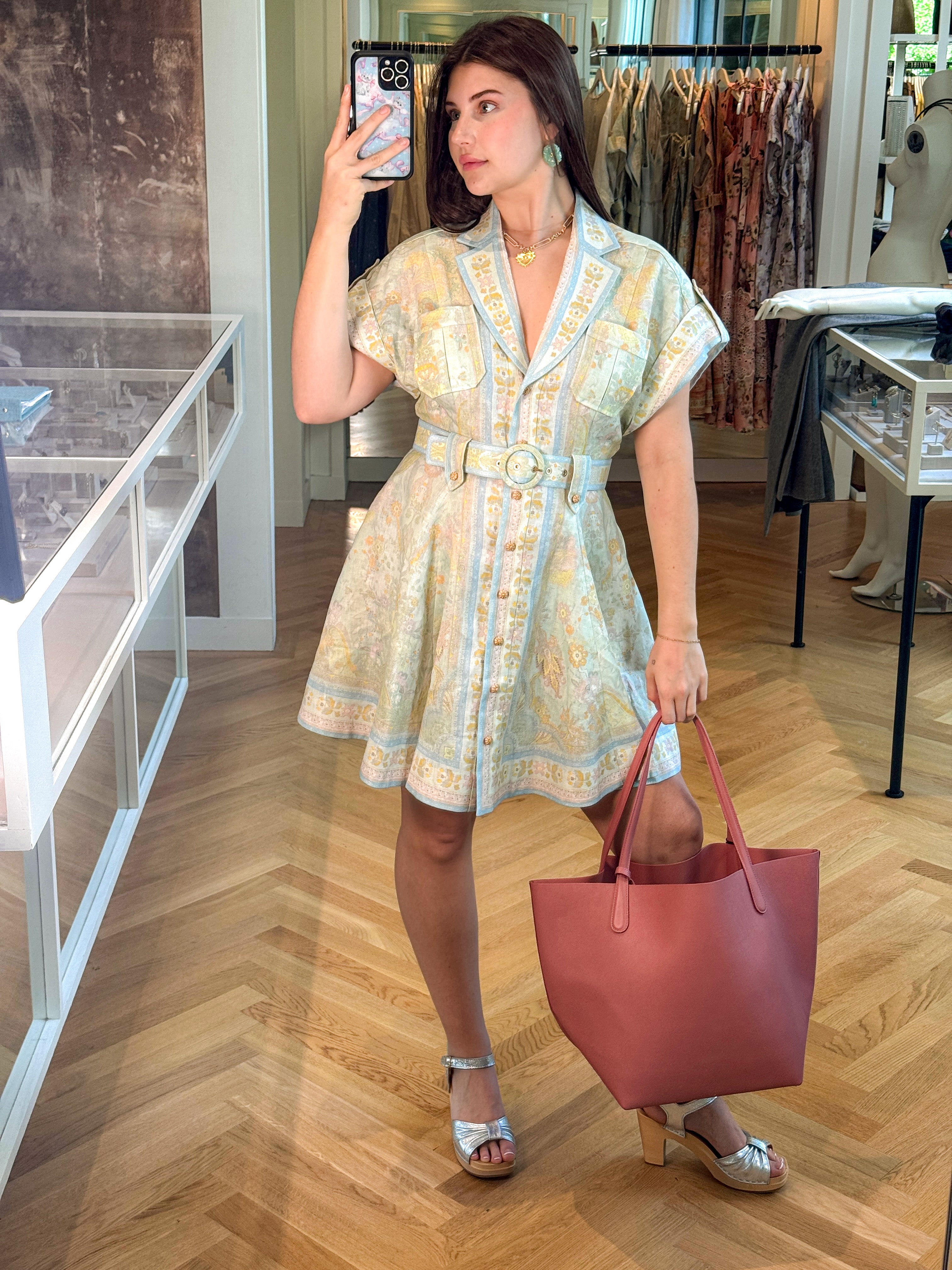 ZIMMERMANN | ACACIA MINI SHIRTDRESS