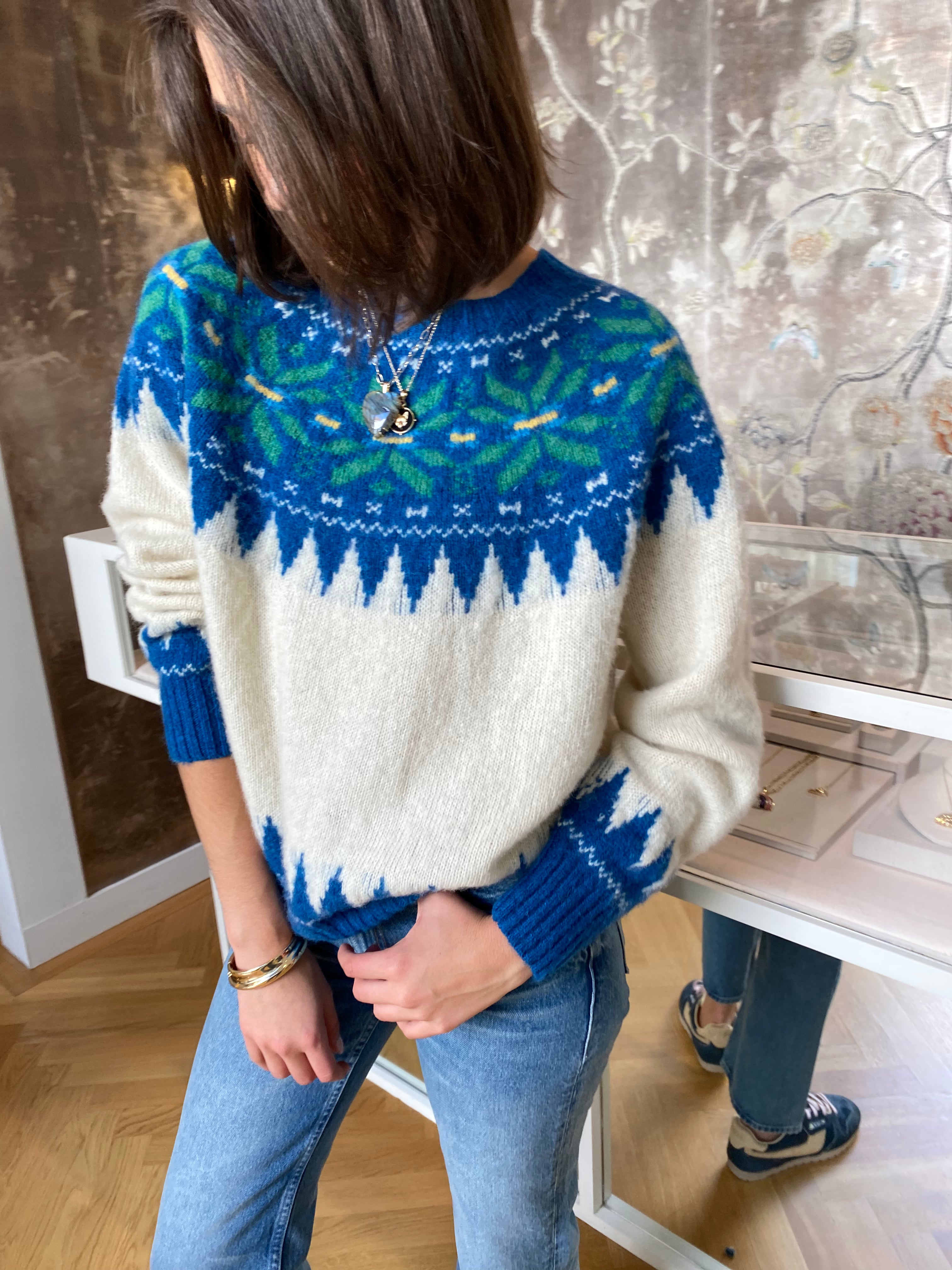 HOWLIN | FAIRISLE SWEATER