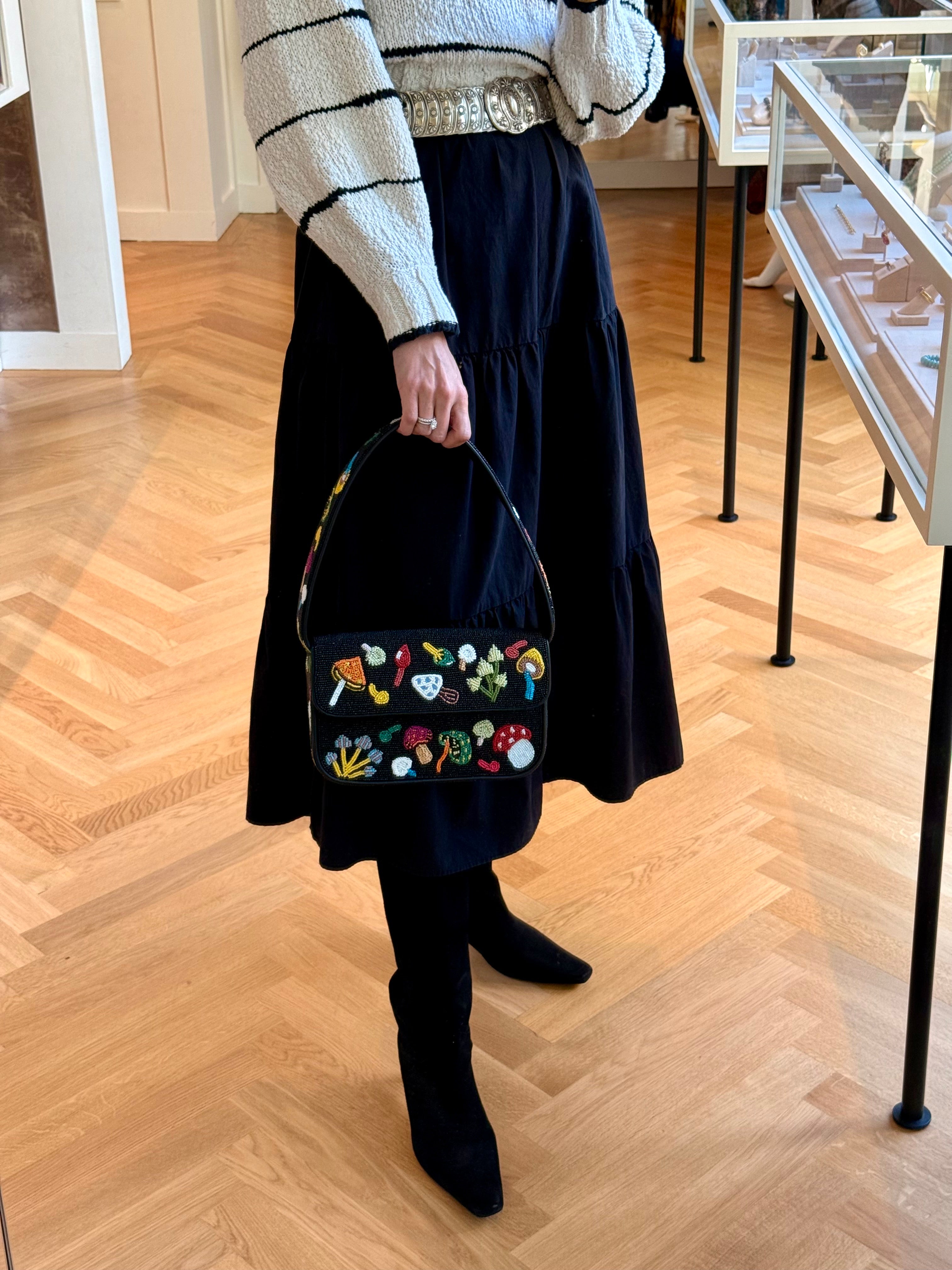 STAUD | TOMMY BEADED BAG