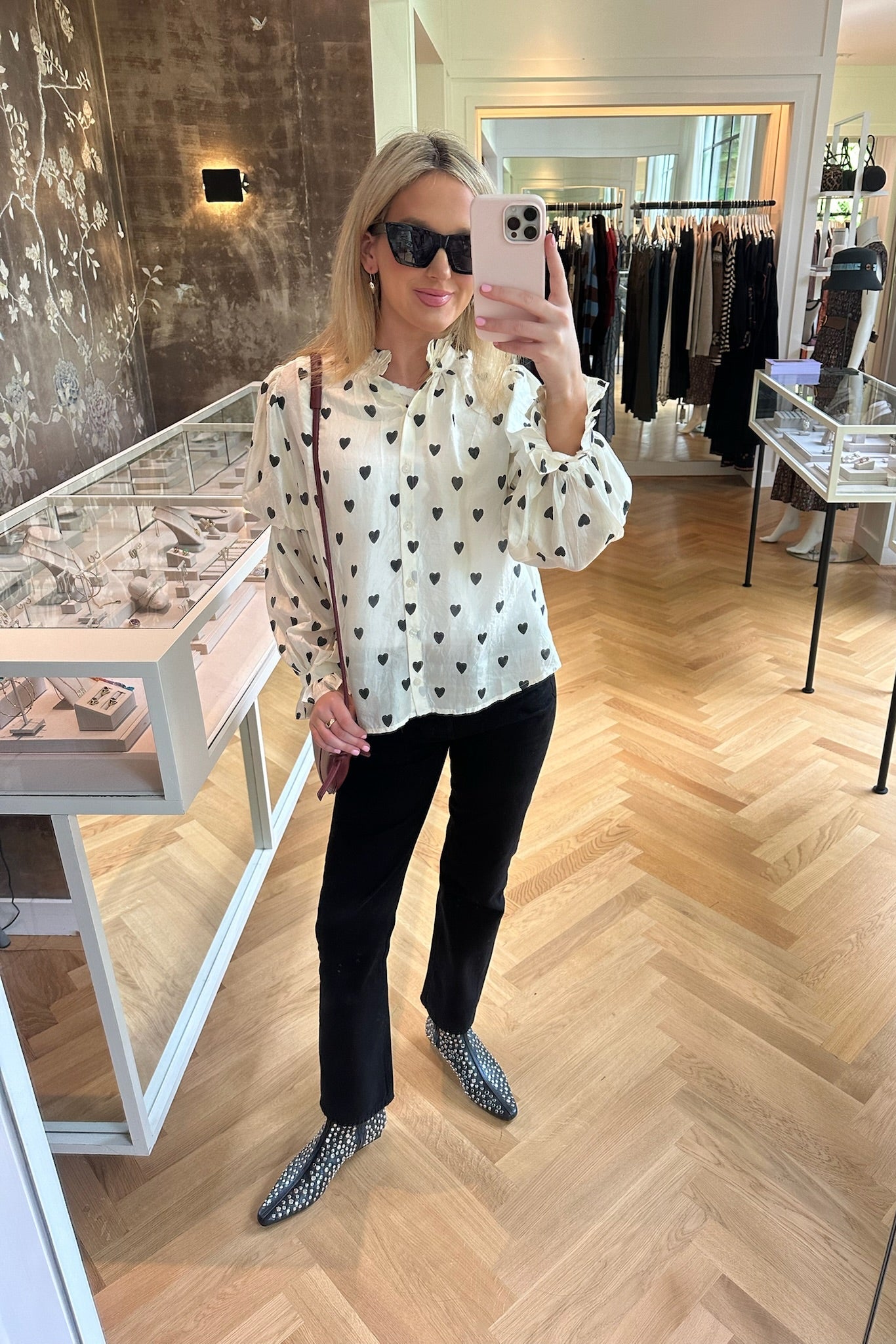 ALIX OF BOHEMIA | MAZIE HEART SHIRT