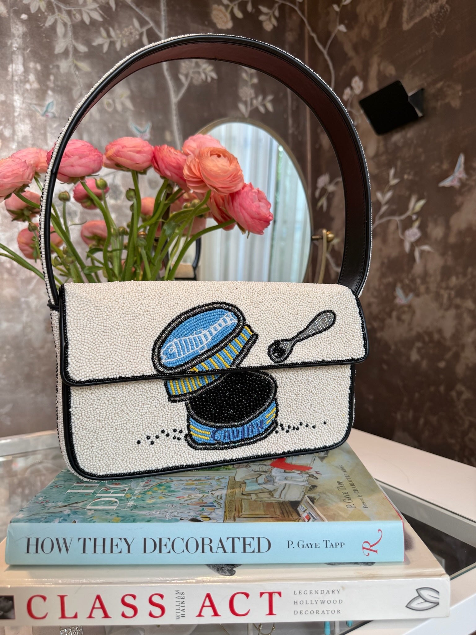 STAUD | TOMMY BEADED BAG