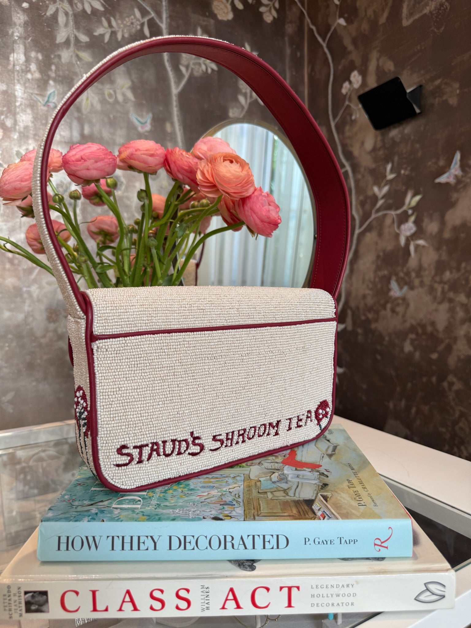 STAUD | TOMMY BEADED BAG