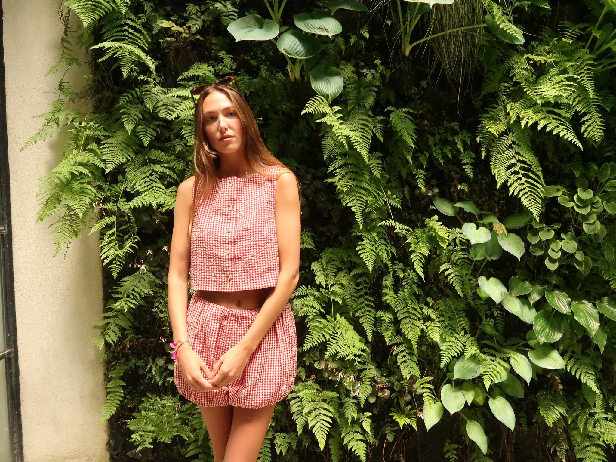 POSSE | GINGHAM RIO TOP