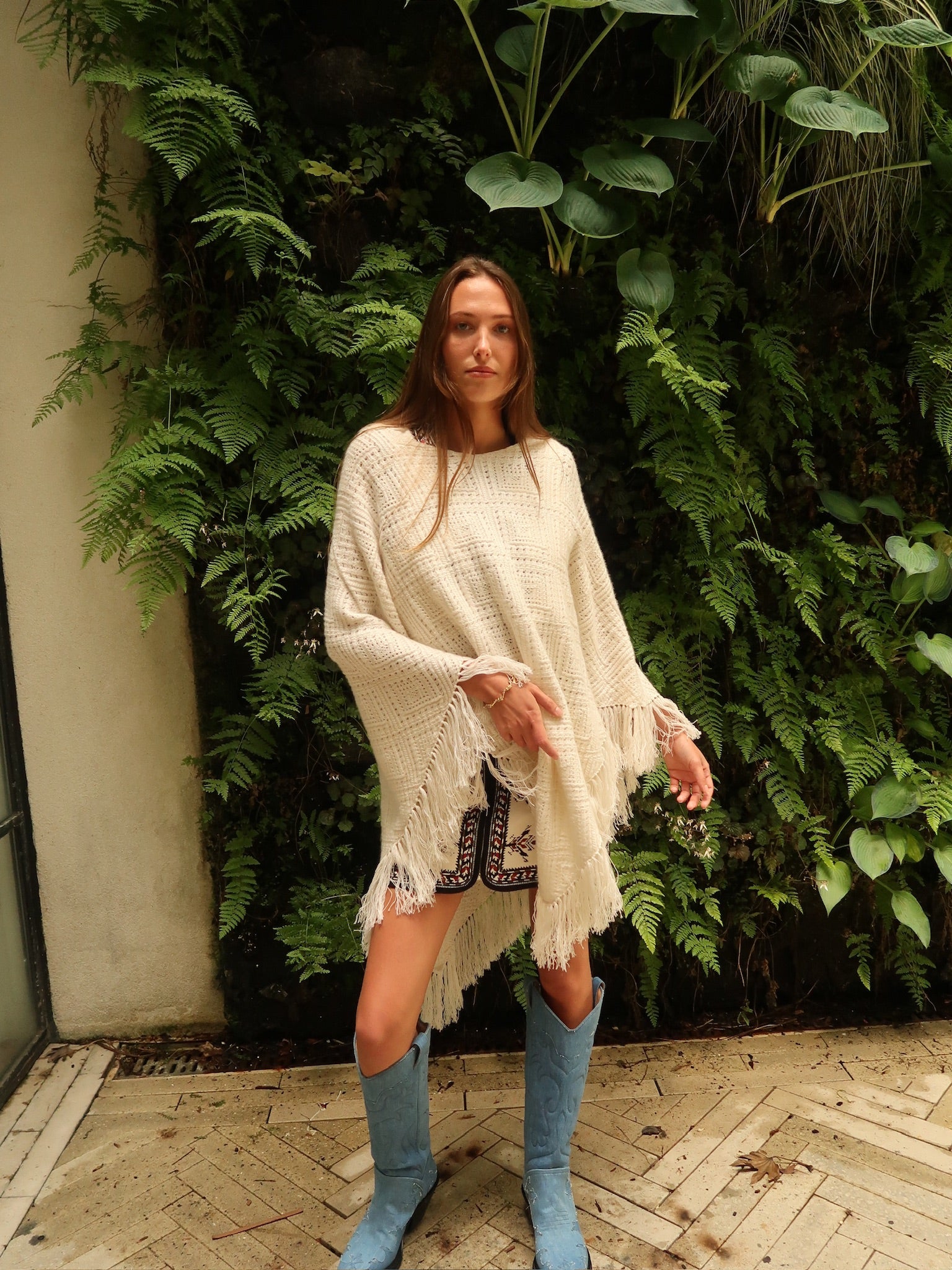 NILI LOTAN | BRISTOL KNIT PONCHO