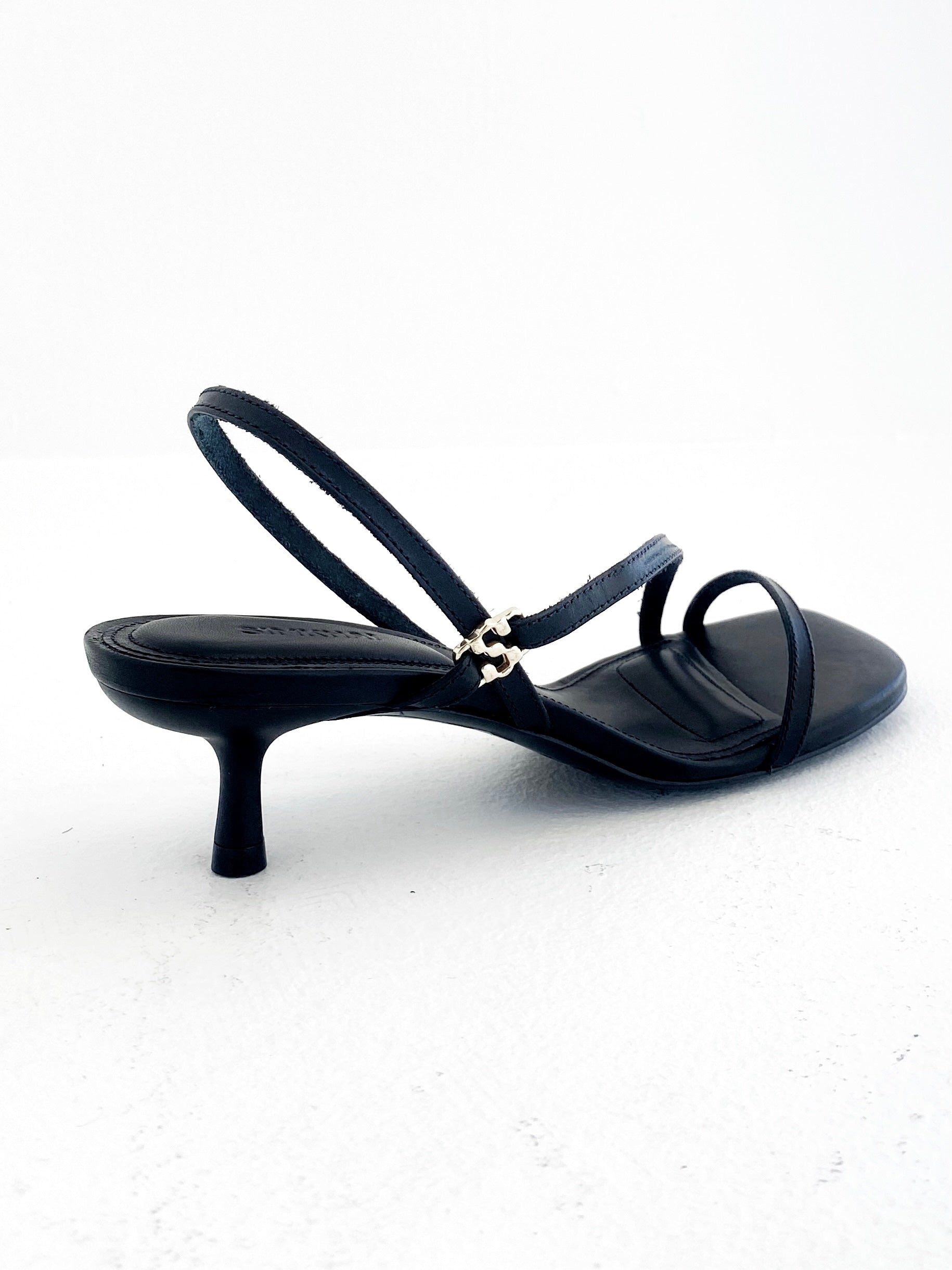 SIMKHAI | CEDONIA STRAPPY KITTEN HEEL SANDAL