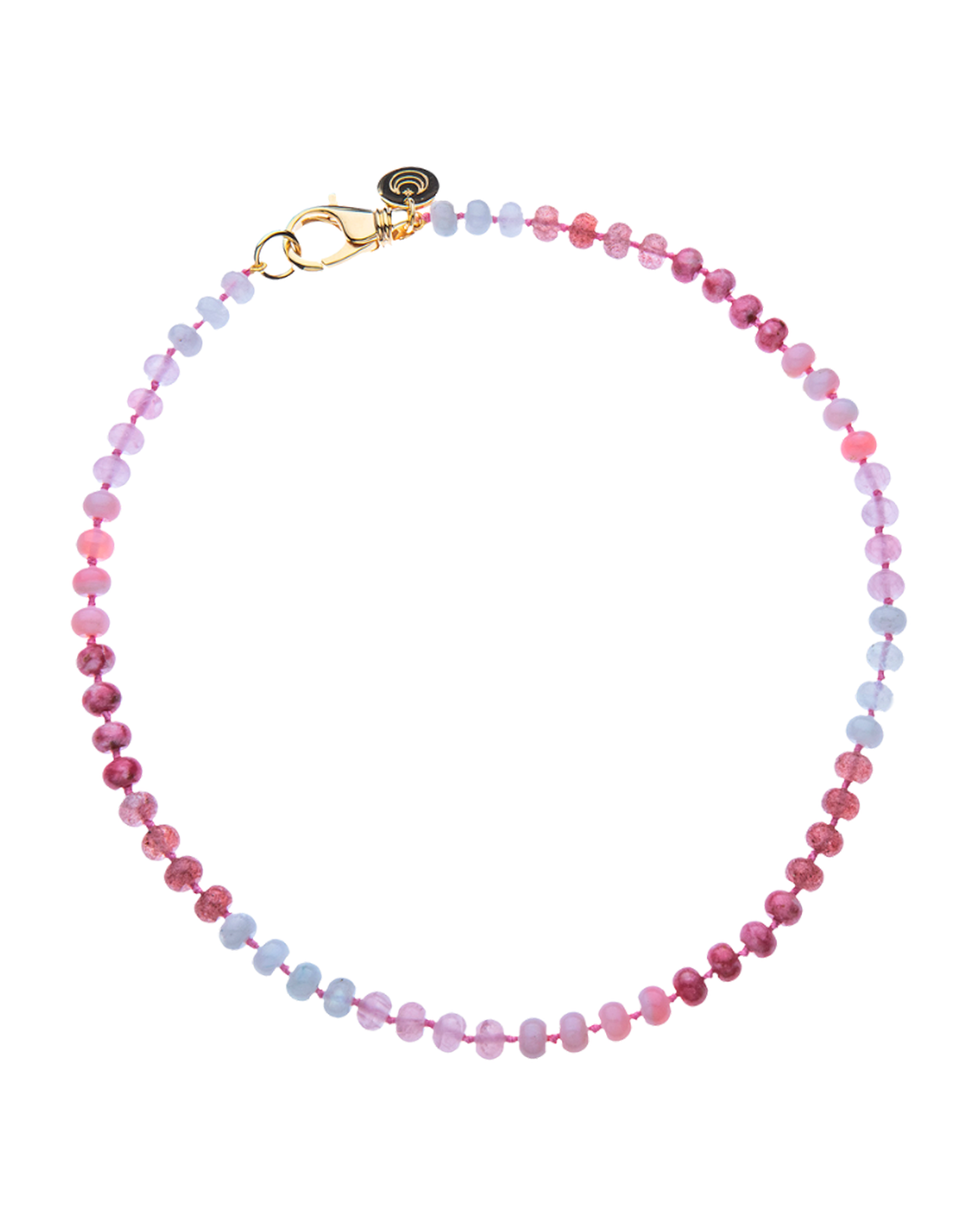 JANE WIN | PINK OMBRE BEADED NECKLACE