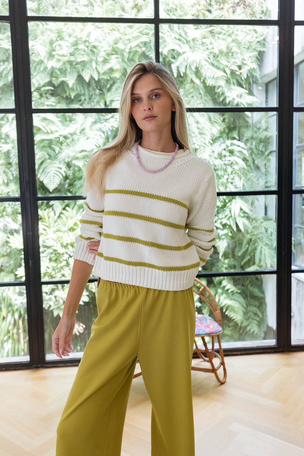 LA LIGNE | STRIPE MARINA SWEATER