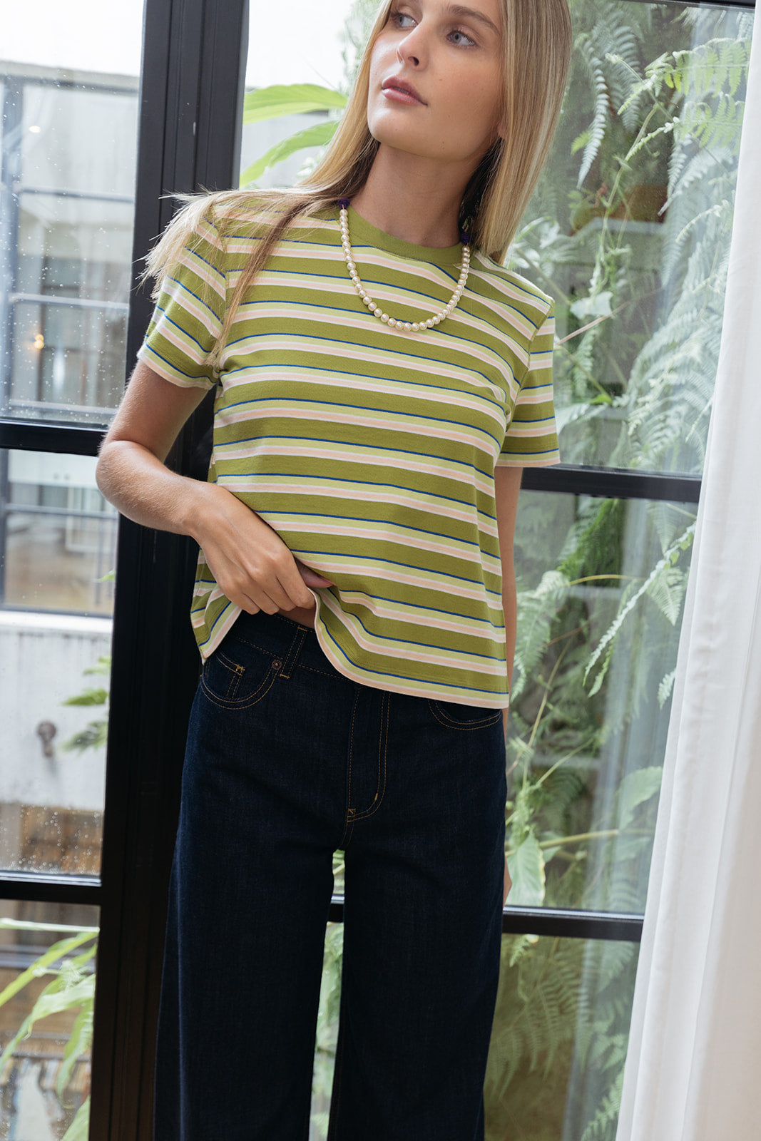 LA LIGNE | STRIPE MOL TEE